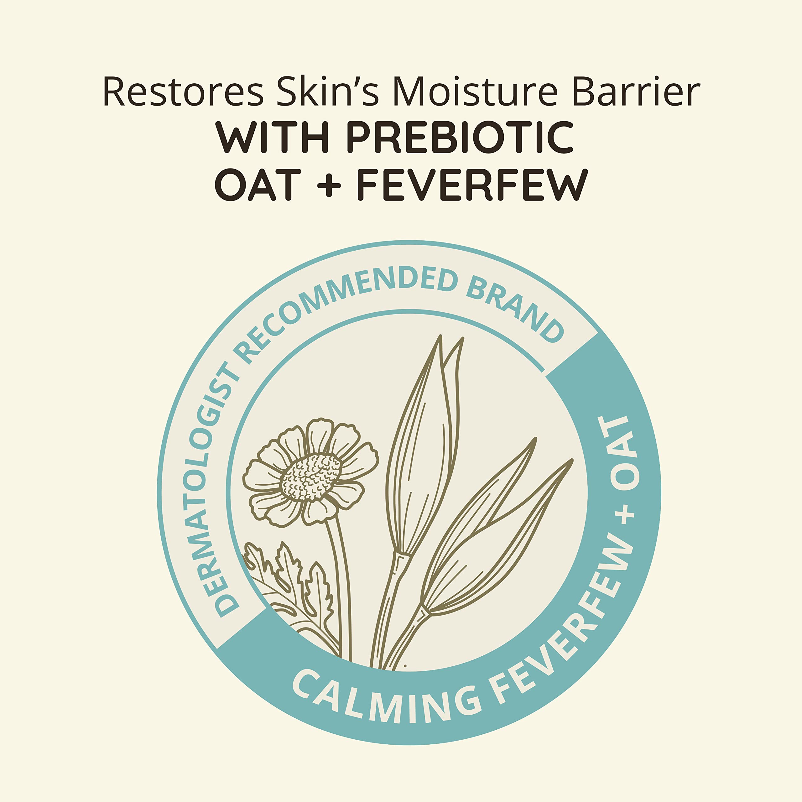 Aveeno Calm + Restore Facial Cream For Redness Relief, Soothing Face Moisturizer For Sensitive Skin, Hypoallergenic Formula, Fra