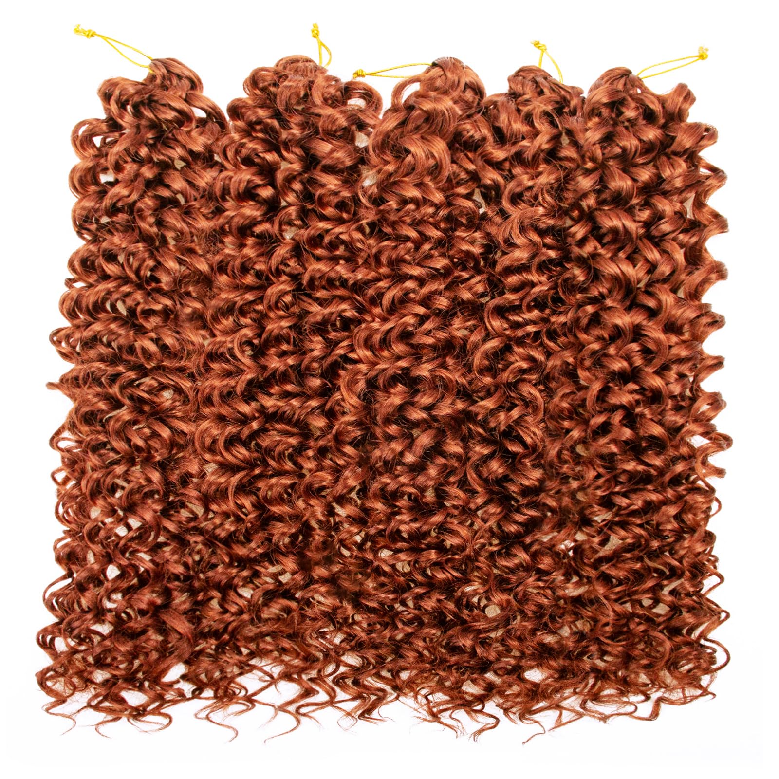 Gogo Curl Crochet Hair 24Inch Water Wave Crochet Hair Ombre Synthetic Bohemian Crochet Braid Deep Wave Braiding Hair Extensions