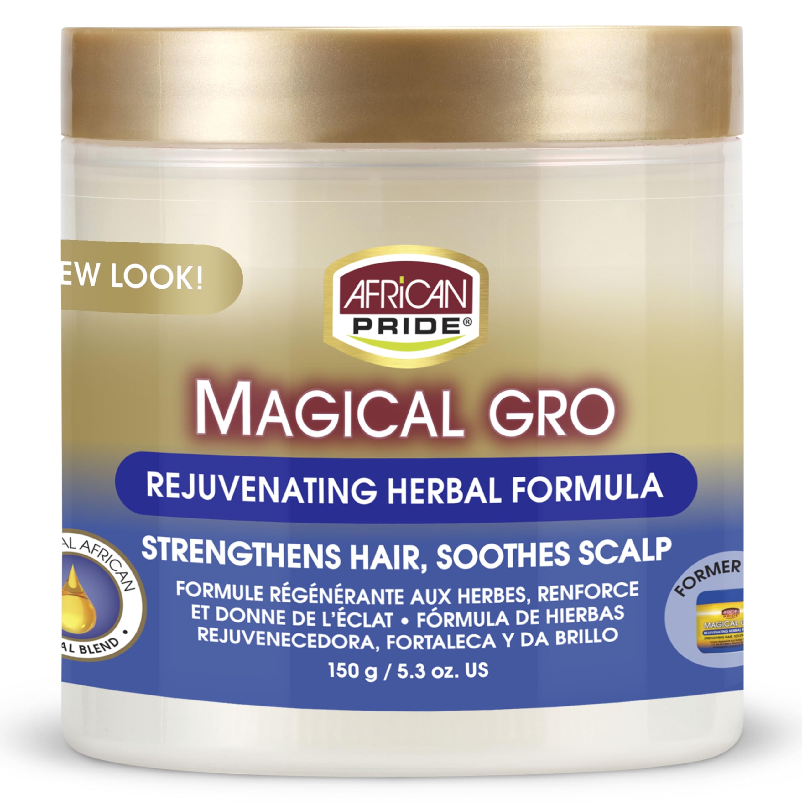 African Pride Magical Gro Rejuvenating Herbal Formula 5.3oz (6 Pack)