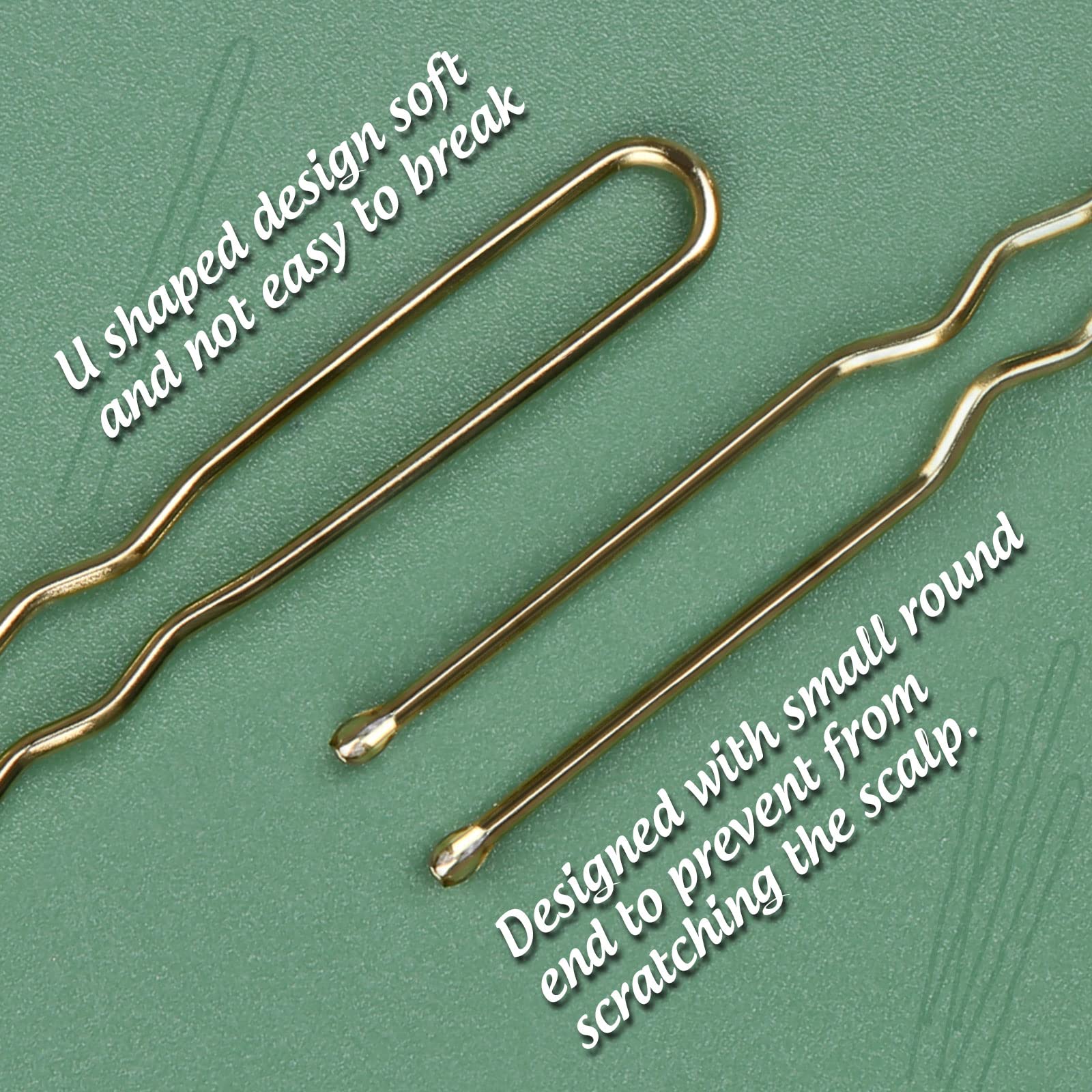 Fandamei Hair Styling Set - Bun Maker, Hair Nets, Hair Pins, And Elastic Bands In Various Sizes (Gold)