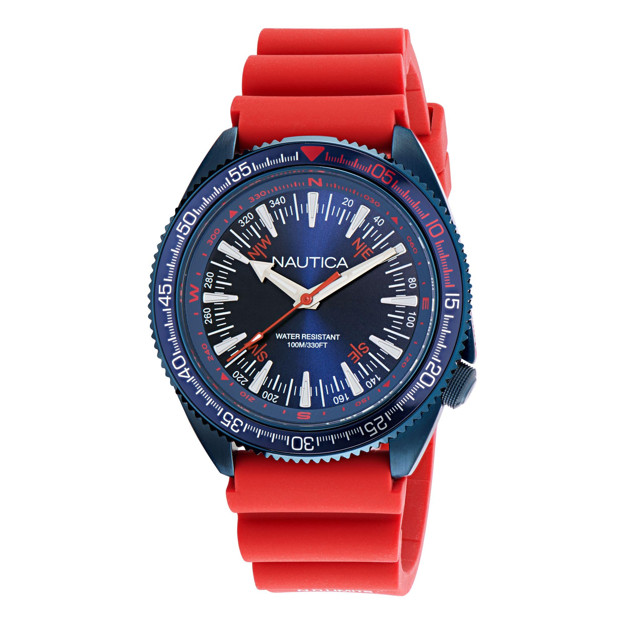 Nautica Vintage Men Blue Round Dial Analog Watch  Napnvf305