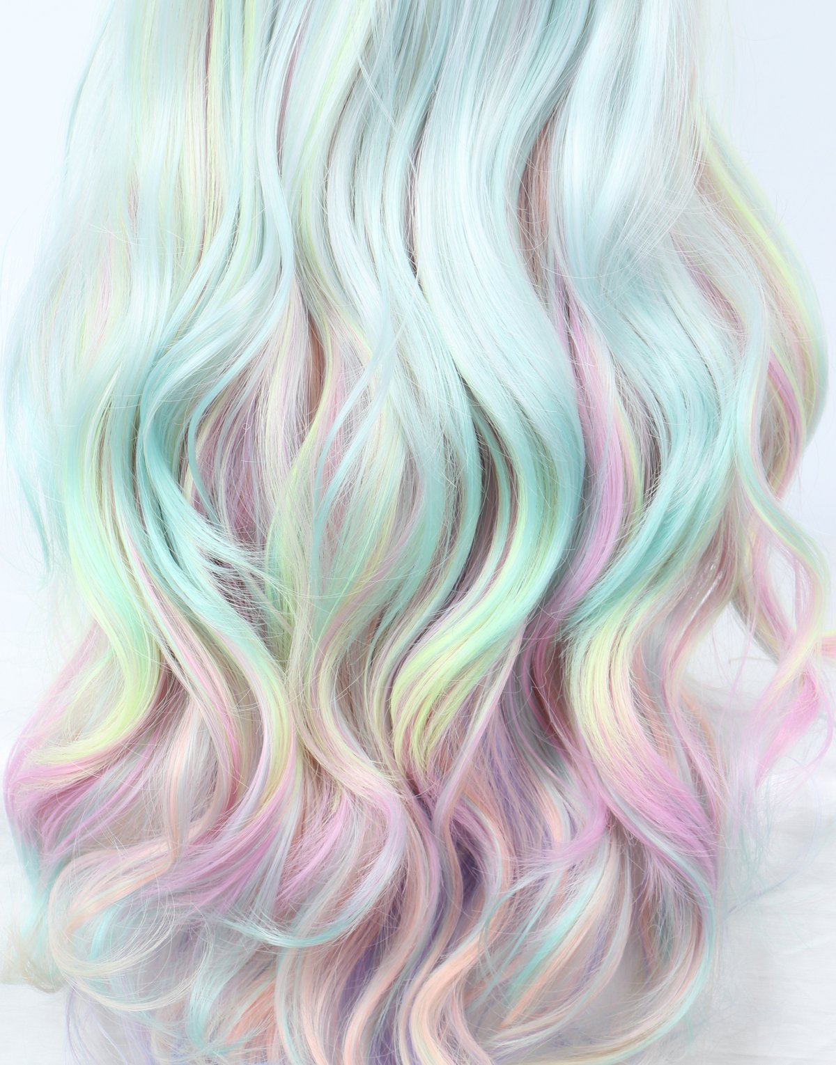 Linfairy Long Wave Ombre Cosplay Wig Halloween Costume Diamond Wig For Women