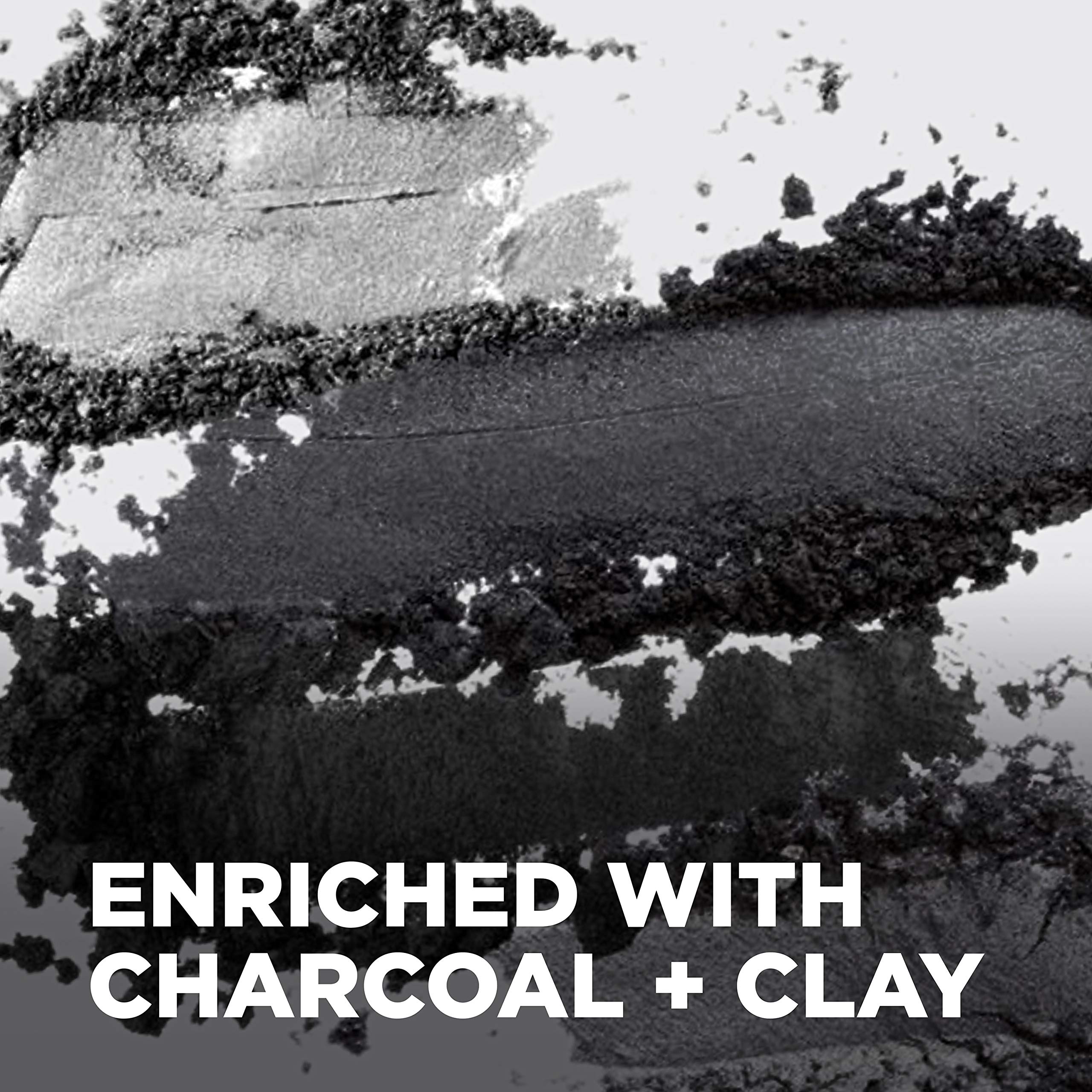 Dove Men+Care Shampoo For Healthy-Looking Hair Charcoal + Clay Naturally Derived Plant Based Cleansers 20.4 oz