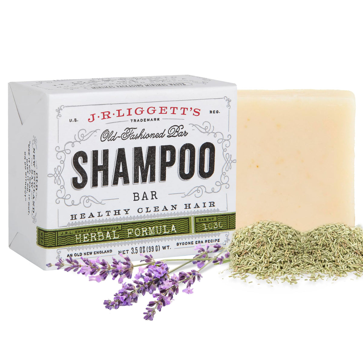 JRLIGGETT'S All-Natural Shampoo Bar, Herbal Formula - Supports Strong and Healthy Hair - Nourish Follicles with Antioxidants and