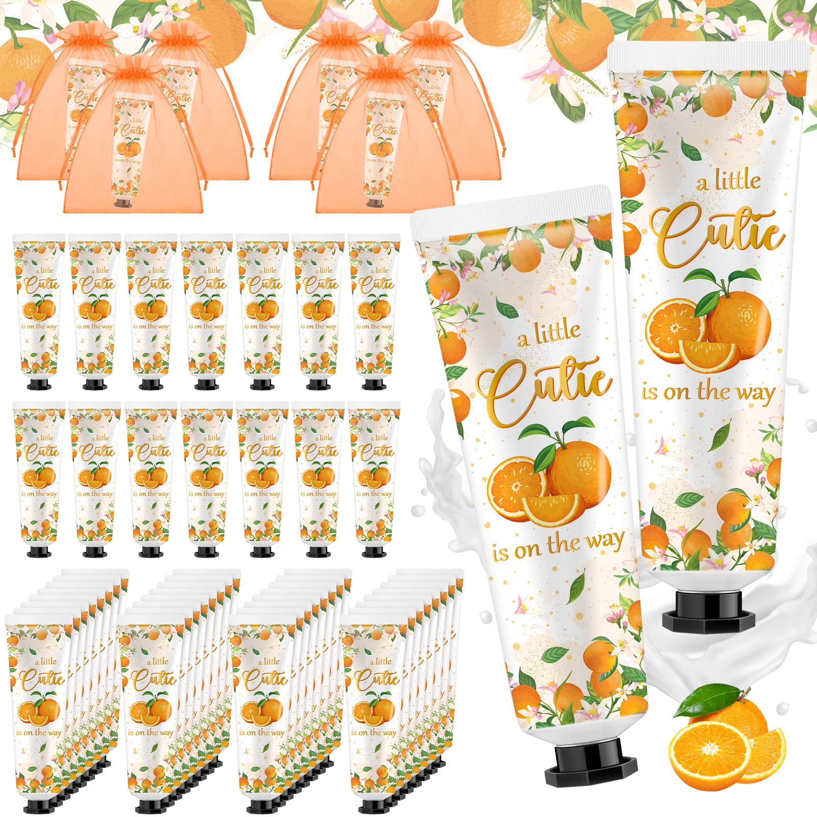 Swiffen 48 Sets Baby Shower Hand Cream Bulk Baby Shower Favors Bridal Shower Hand Cream Thank You Hand Cream For Guests Travel S
