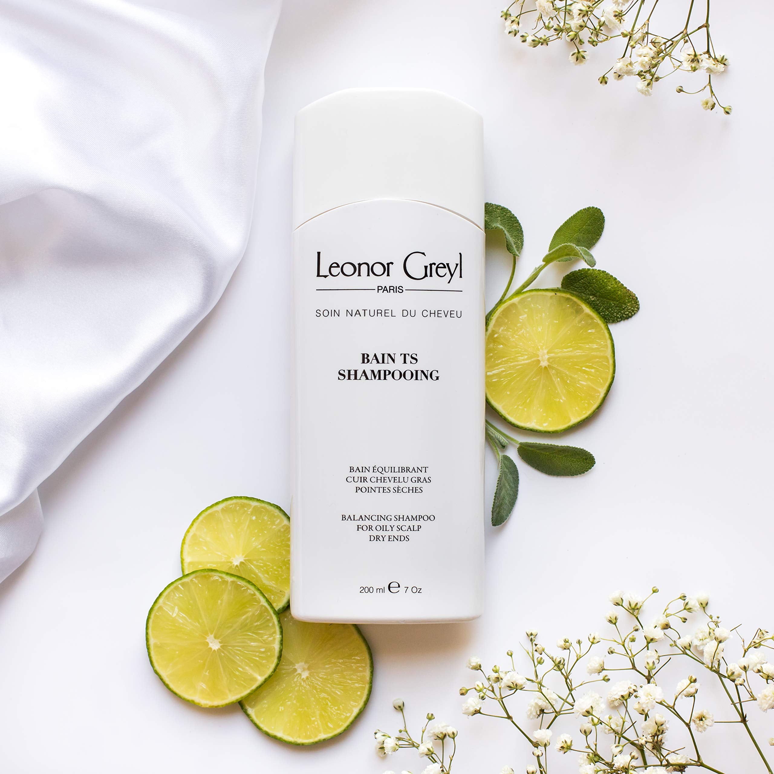 Leonor Greyl Paris - Bain Ts - Specific Shampoo For Oily Scalp And Dry Ends - Scalp-Cleansing Gentle Shampoo (7 Oz)