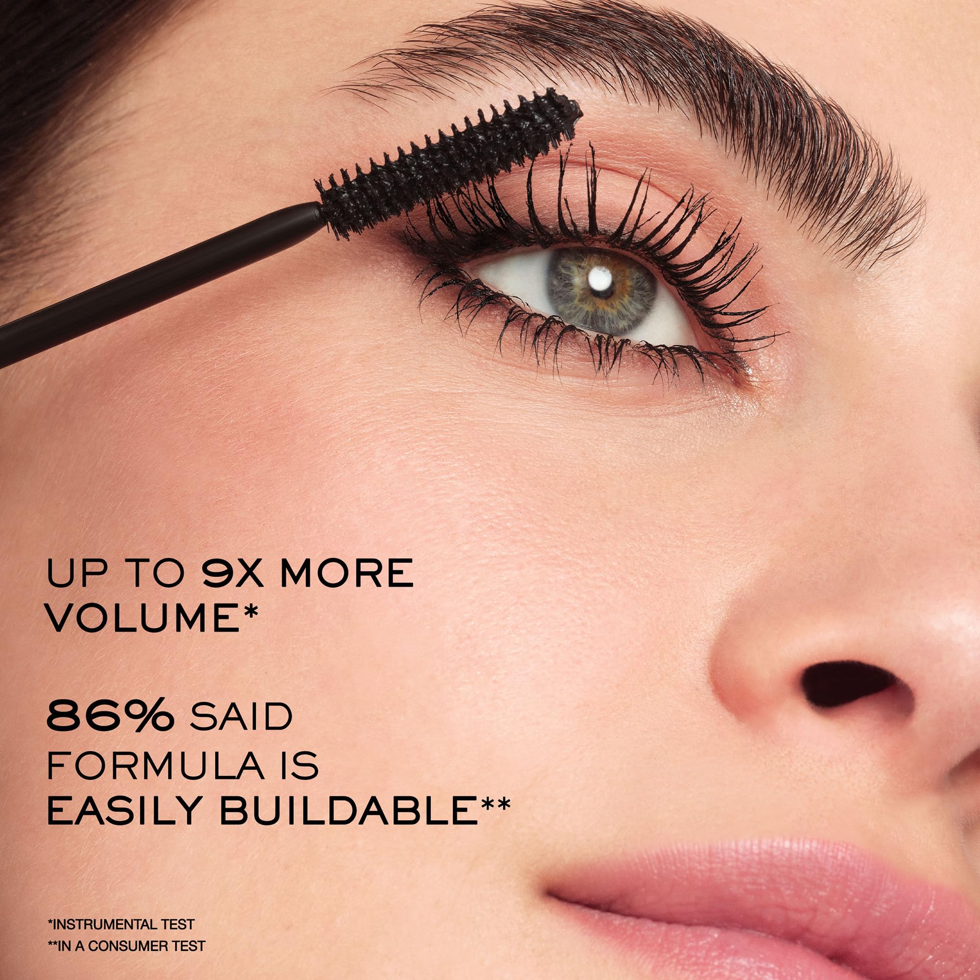 Lanc   Me Hypn   Se Buildable Volume Mascara - Clump-Free & Smudge Proof - With Vitamin B5 - Black