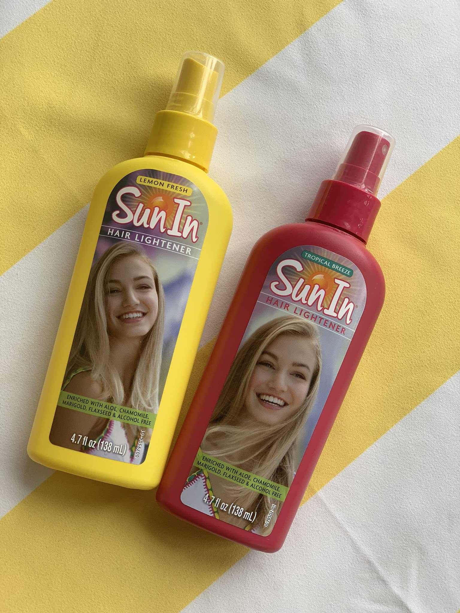 Sun-In Sun In Hair Lightener, Tropical Breeze & Lemon Fresh Combo