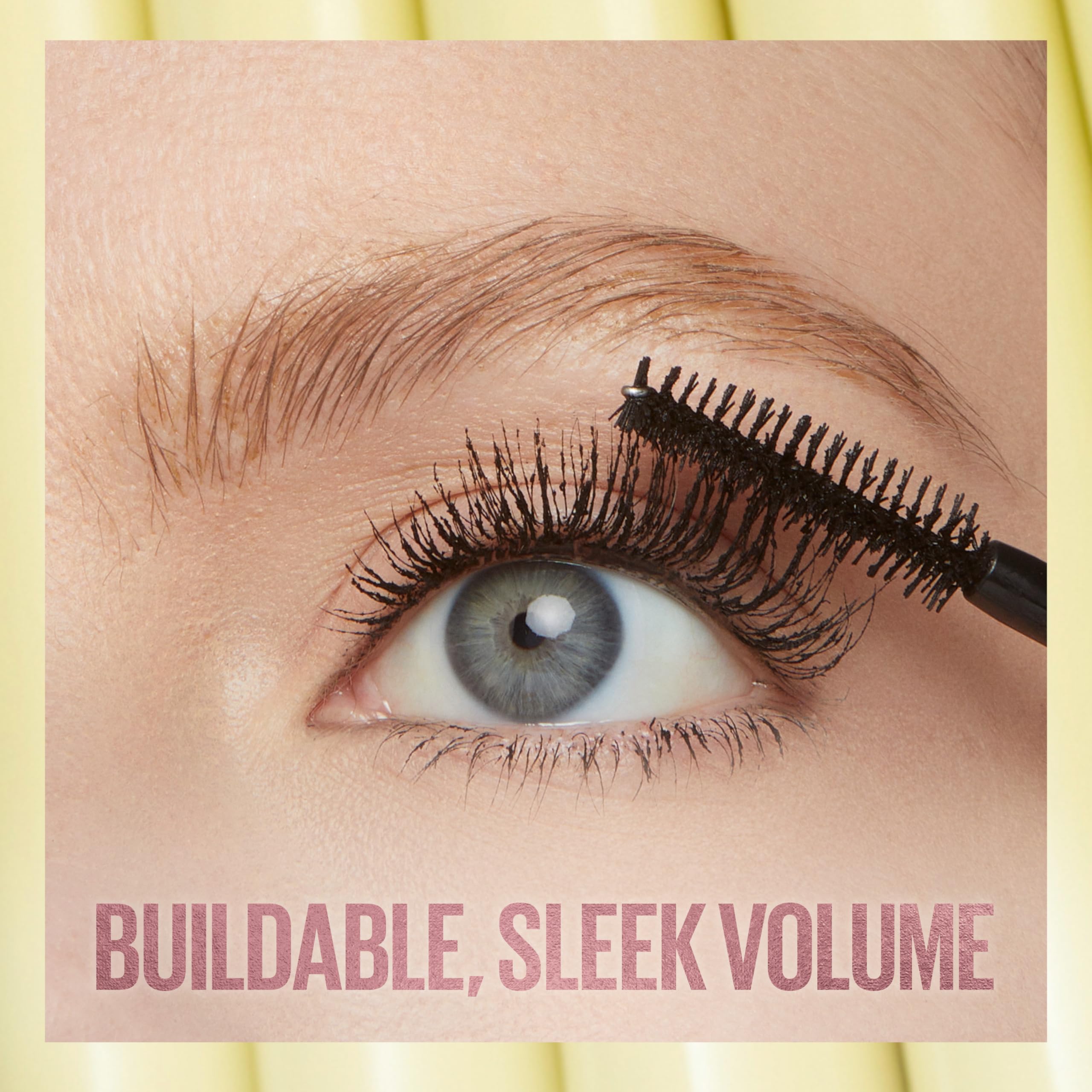 Maybelline The Colossal Bubble Washable Mascara - Buildable Volume & Length, 0.33 Fl Oz, Blackest Black, Model 0041554096071