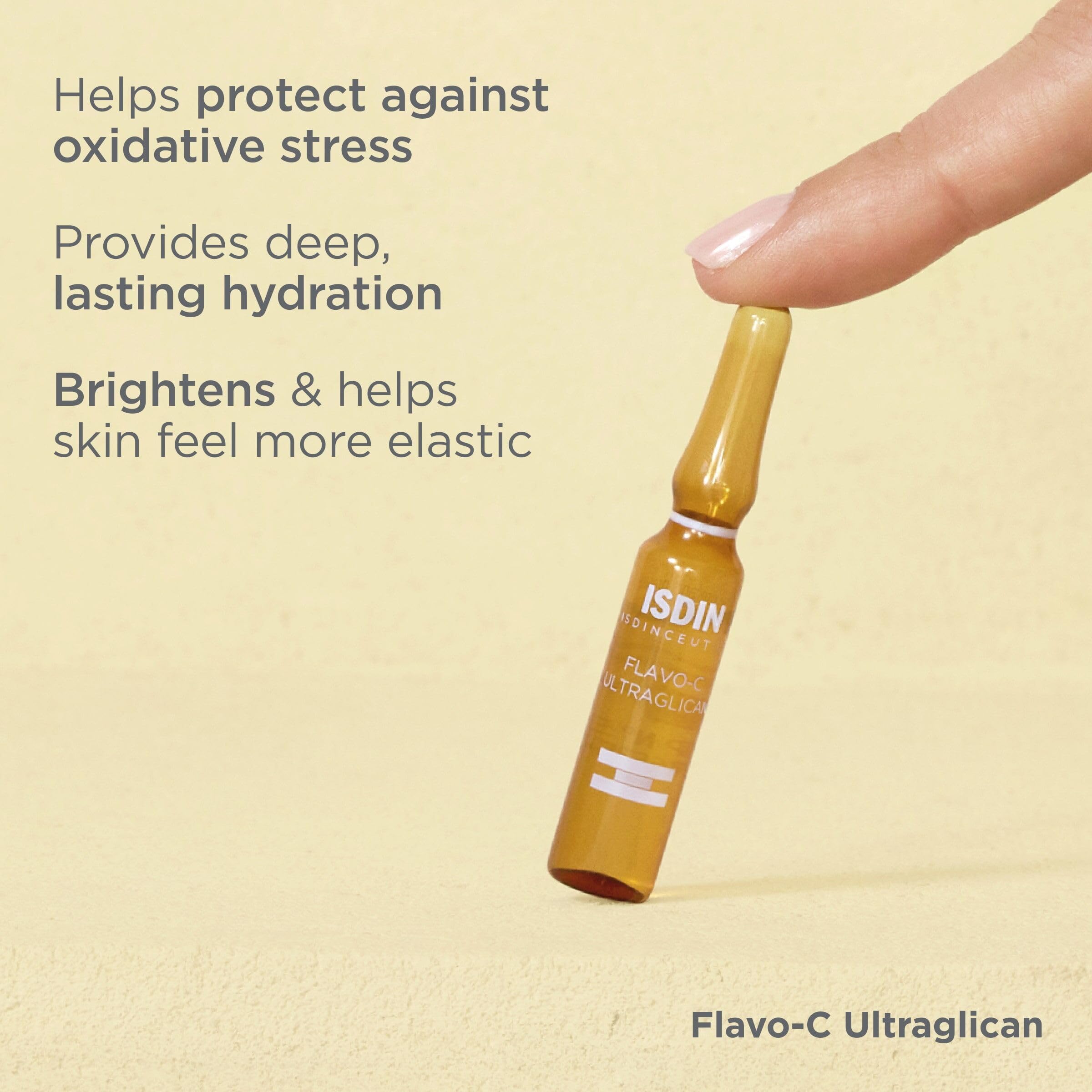 Serum Ampoules Flavo-C Ultraglican, Vitamin C And Hyaluronic Acid