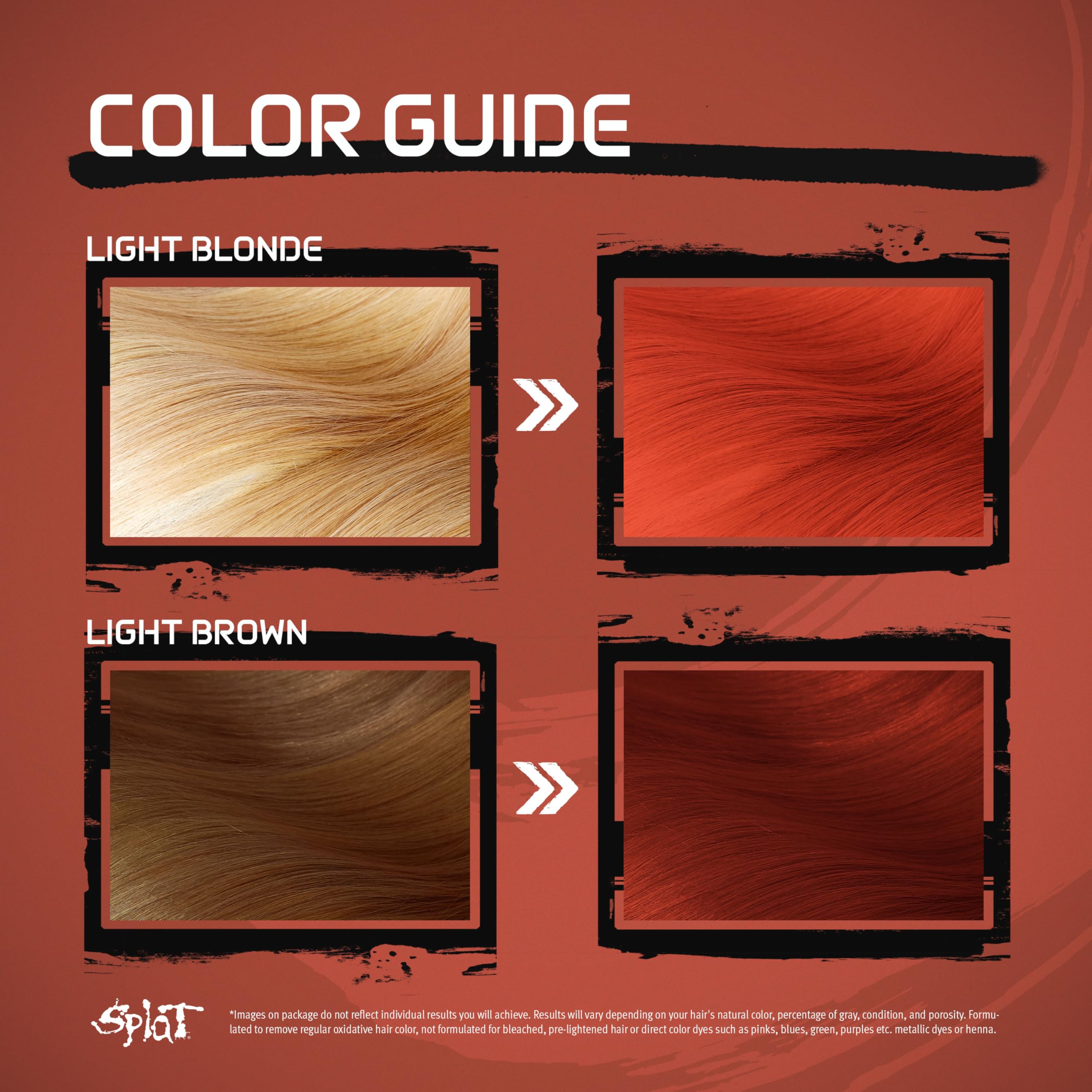 Splat Midnight Semi Permanent Hair Dye Kit, 1 Application, Includes Deep Reconstructor Conditioner, Lasts 30 Washes, No Bleach R
