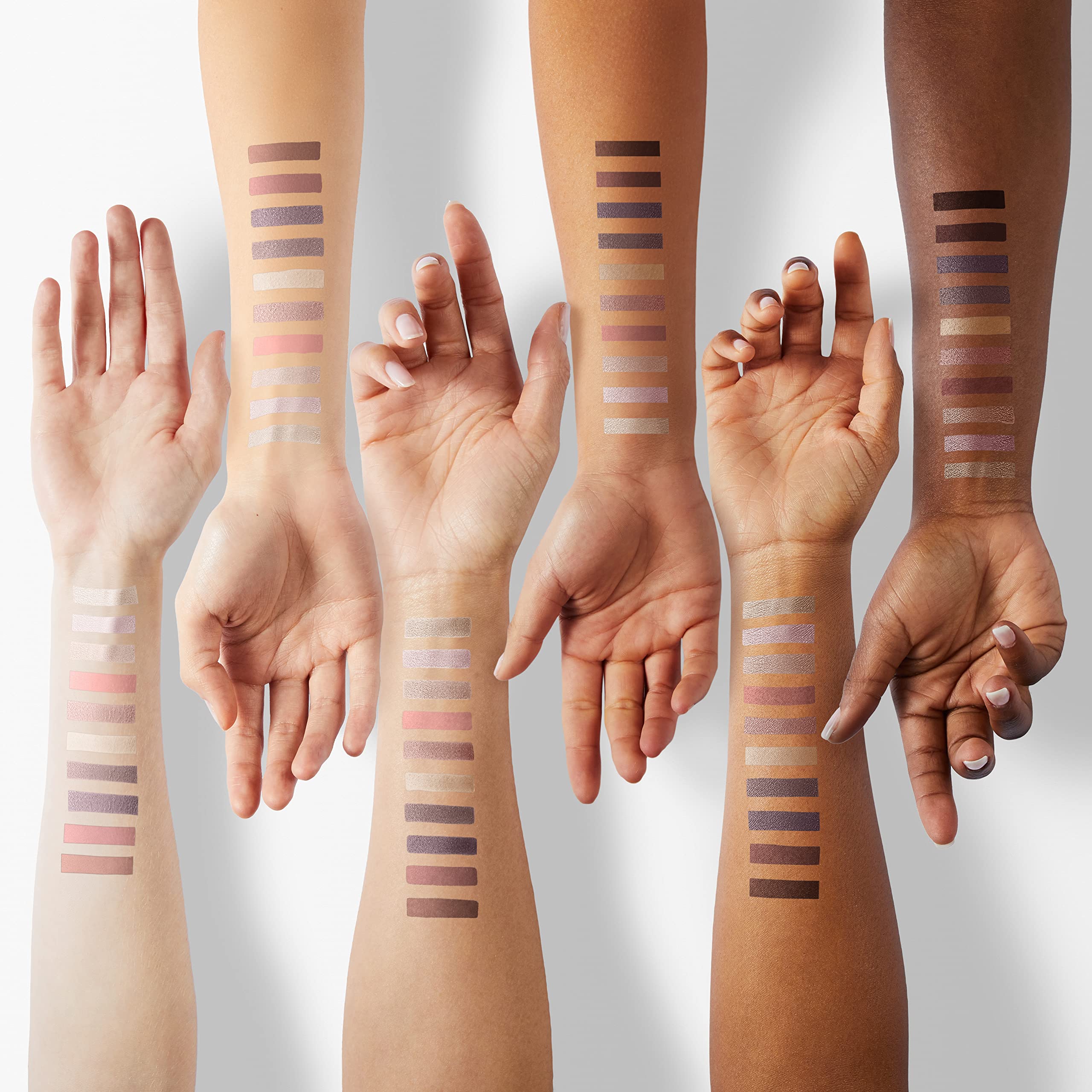 10Pcs Eyeshadow Stick,Shimmer And Matte Neutral Brown Eye Shadow Sticks Pencil Crayon, Eye Brightener Stick With Crease-Proof Fo