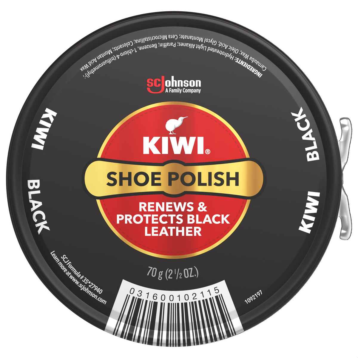 Kiwi Polish Paste Black, 2.5 Ounce (Pack Of 1)
