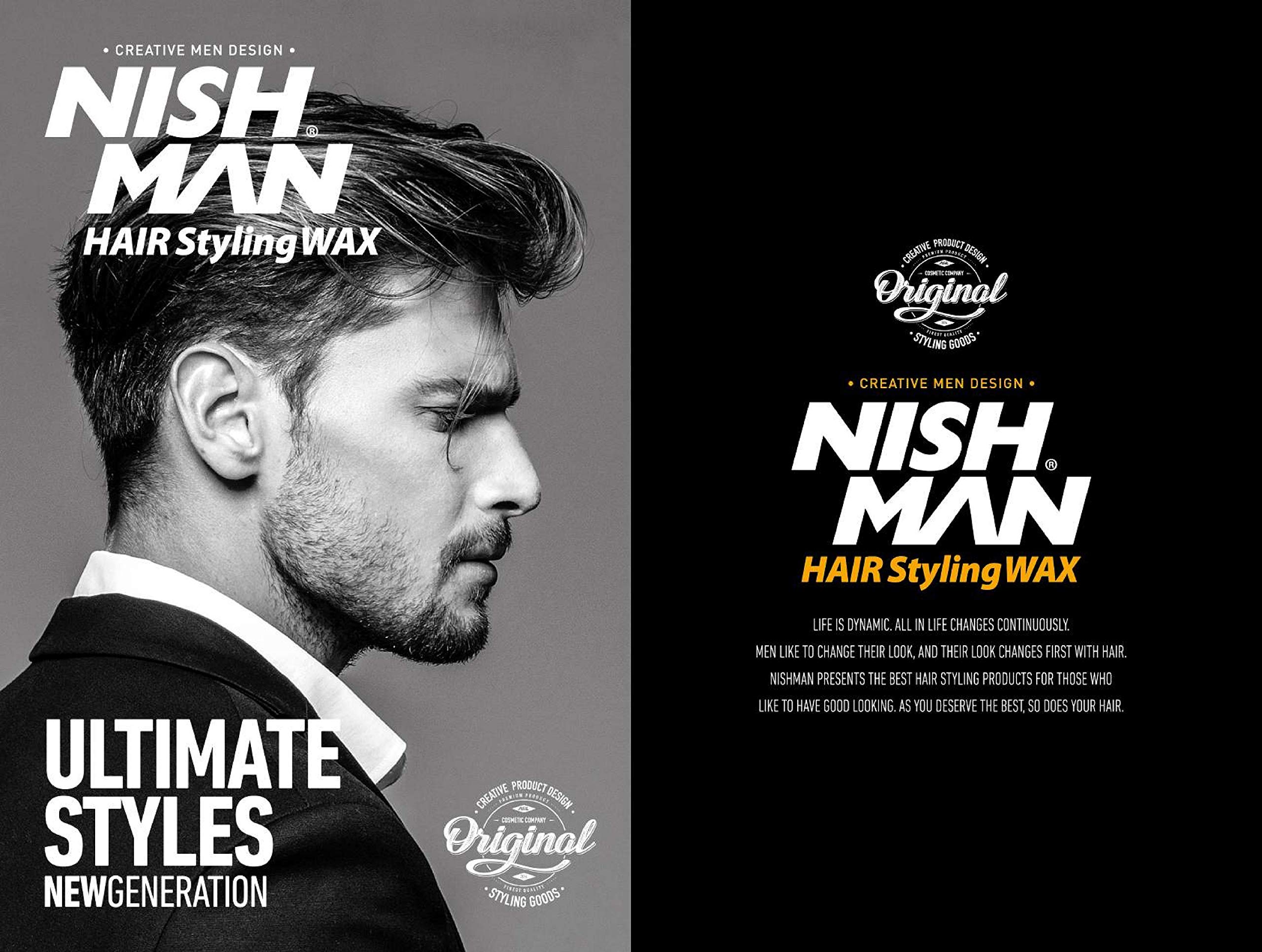 Nishman Hair Styling Spider Wax S1 150 ml