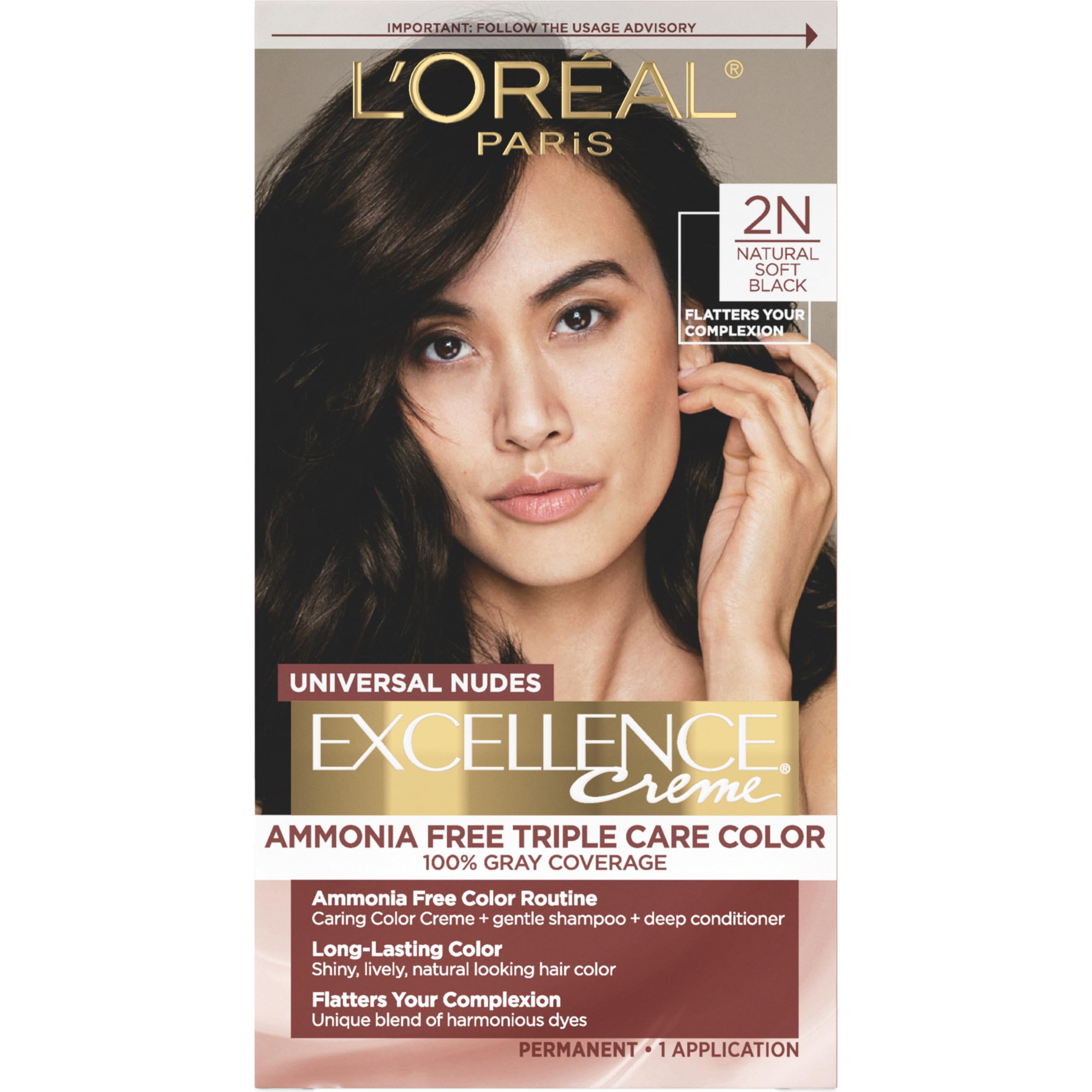 Lor Al Paris Excellence Universal Nudes Permanent Hair Color, Ammonia ...