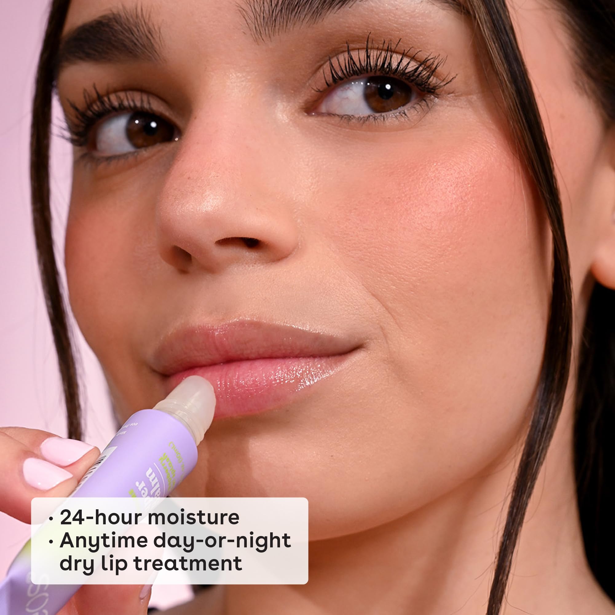 eos 24H Moisture Super Balm - Coconut Milk, Day or Night Lip Treatment, Made for Sensitive Skin, Lip Balms & Moisturizers, 0.35