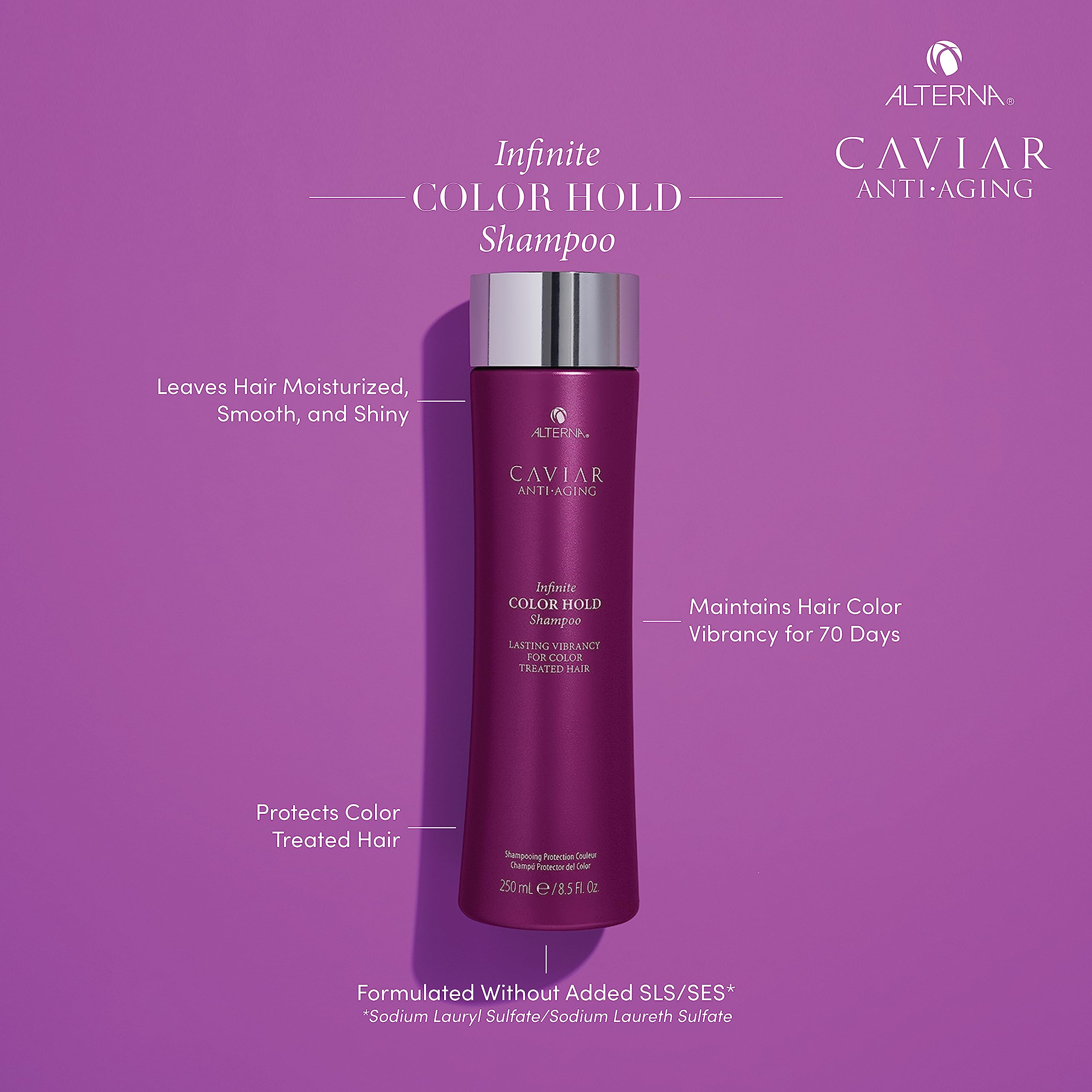 Alterna Caviar Anti-Aging Infinite Color Hold Shampoo,8.5 Fl Oz (Pack Of 1)