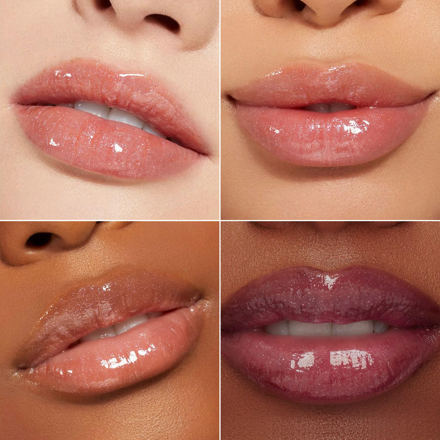 Maki Yika Clear Lip Gloss For Women Lip Plumper Gloss Tinted Glitter Lipgloss Moisturizing High Shine Plumping Lip Gloss, Pearl
