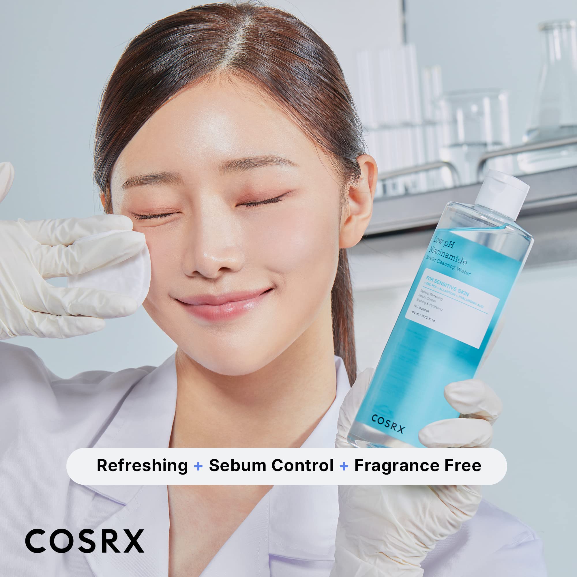 Cosrx Low Ph Niacinamide Micellar Cleansing Water (13.52Fl.Oz/400Ml)