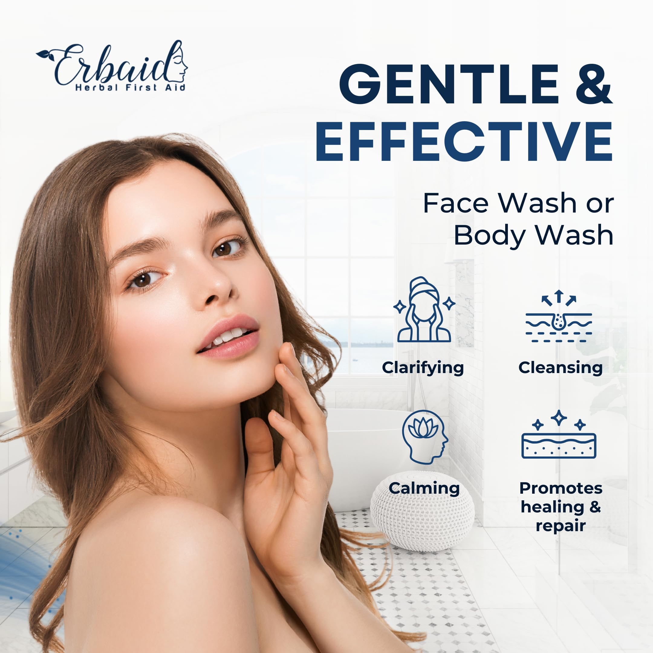 Pyrithione Zinc Face Wash | 2% Znp Zinc Soap Skin Therapy Body Cleanser For Acne, Rosacea, Eczema, Dermatitis, Psoriasis, Itchin