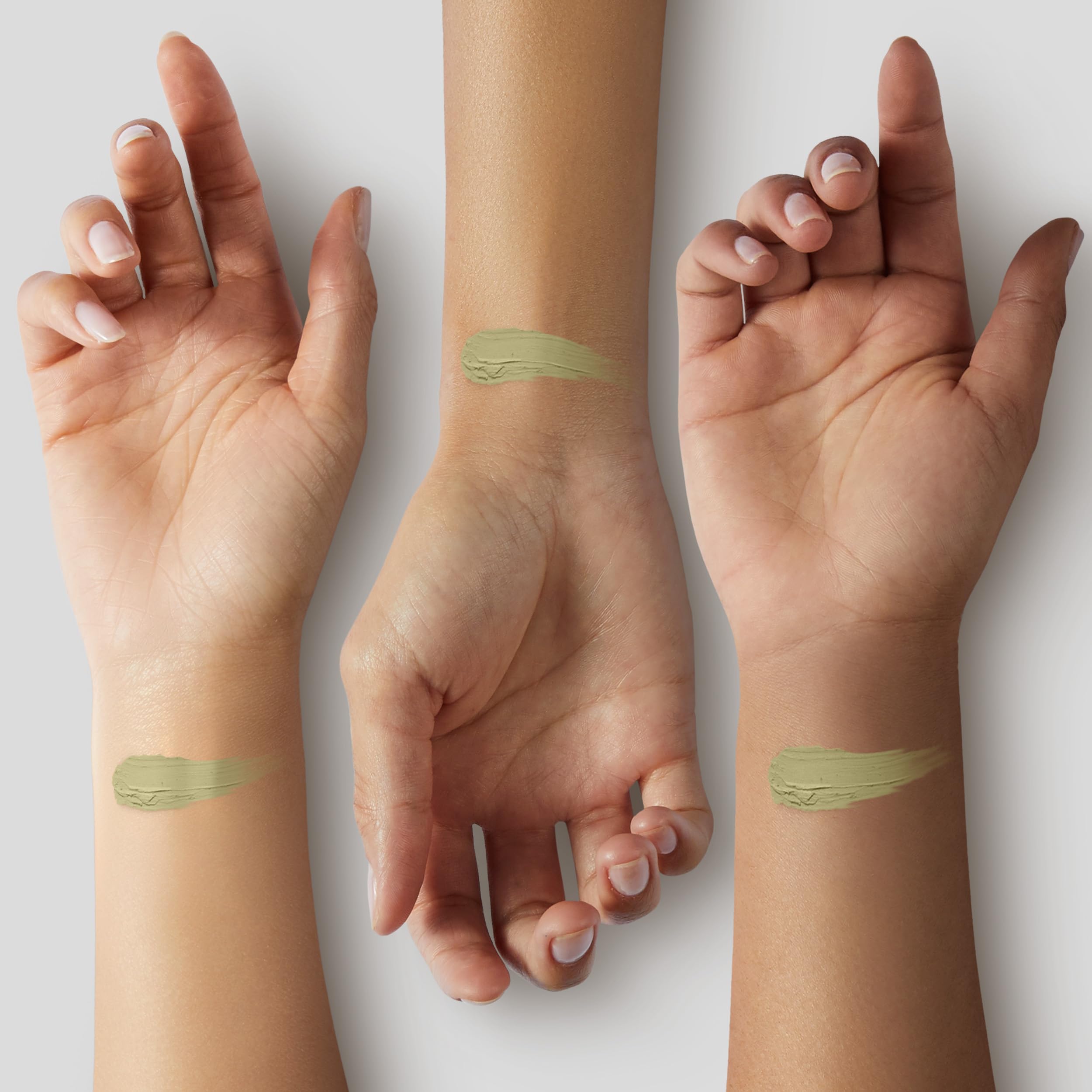 Thesaem Cover Perfection Pot Concealer #Green Beige - High Adherence & Coverage Balm, Conceals & Corrects Redness Spots, Matte F
