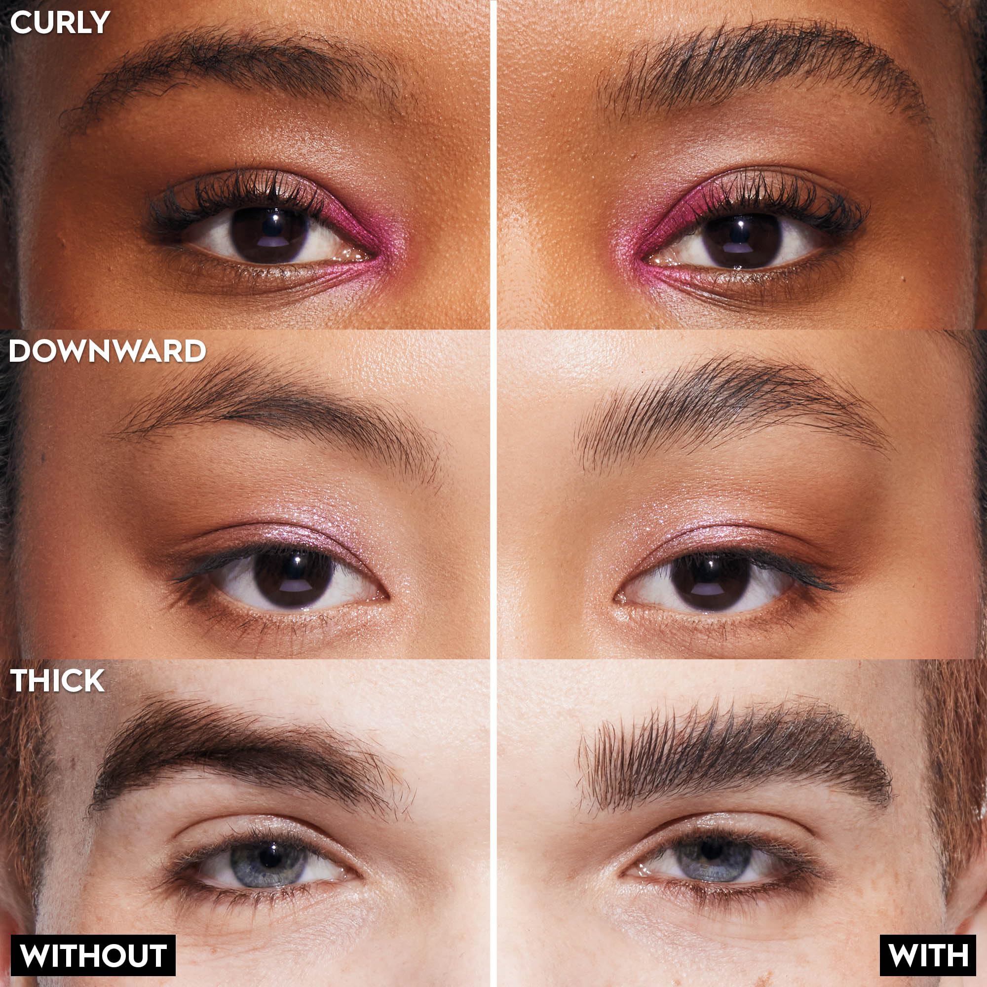 Urban Decay Slick Day Strong-Hold Clear Brow Gel, Lifted, Laminated Eyebrows, Up To 24 Hr Wear, Comfortable Feel With Water-Base