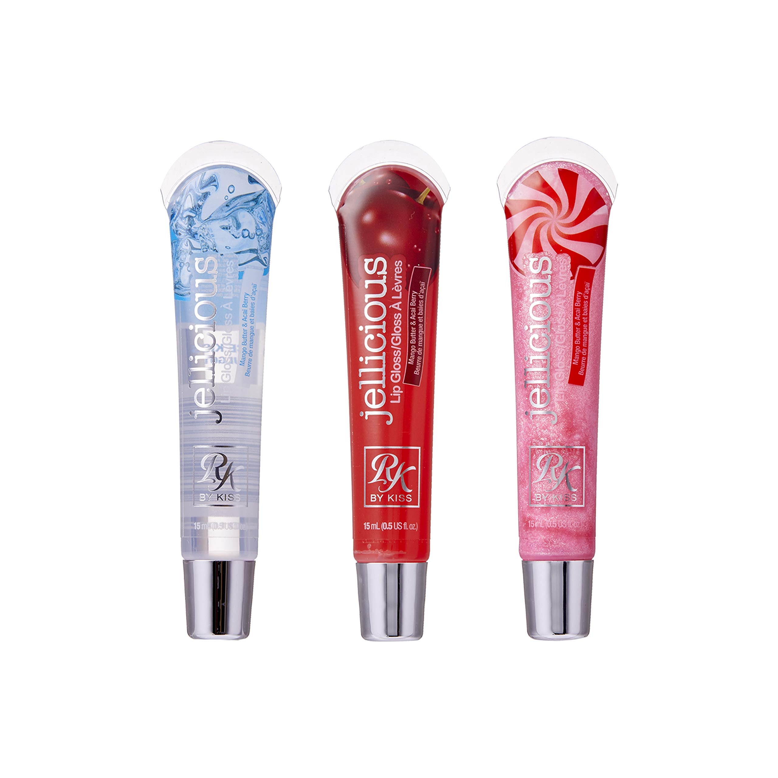 Ruby Kisses Jellicious Mouth Watering Lip Gloss (Jlg01&Jlg03&Jlg06) Long Lasting Shine