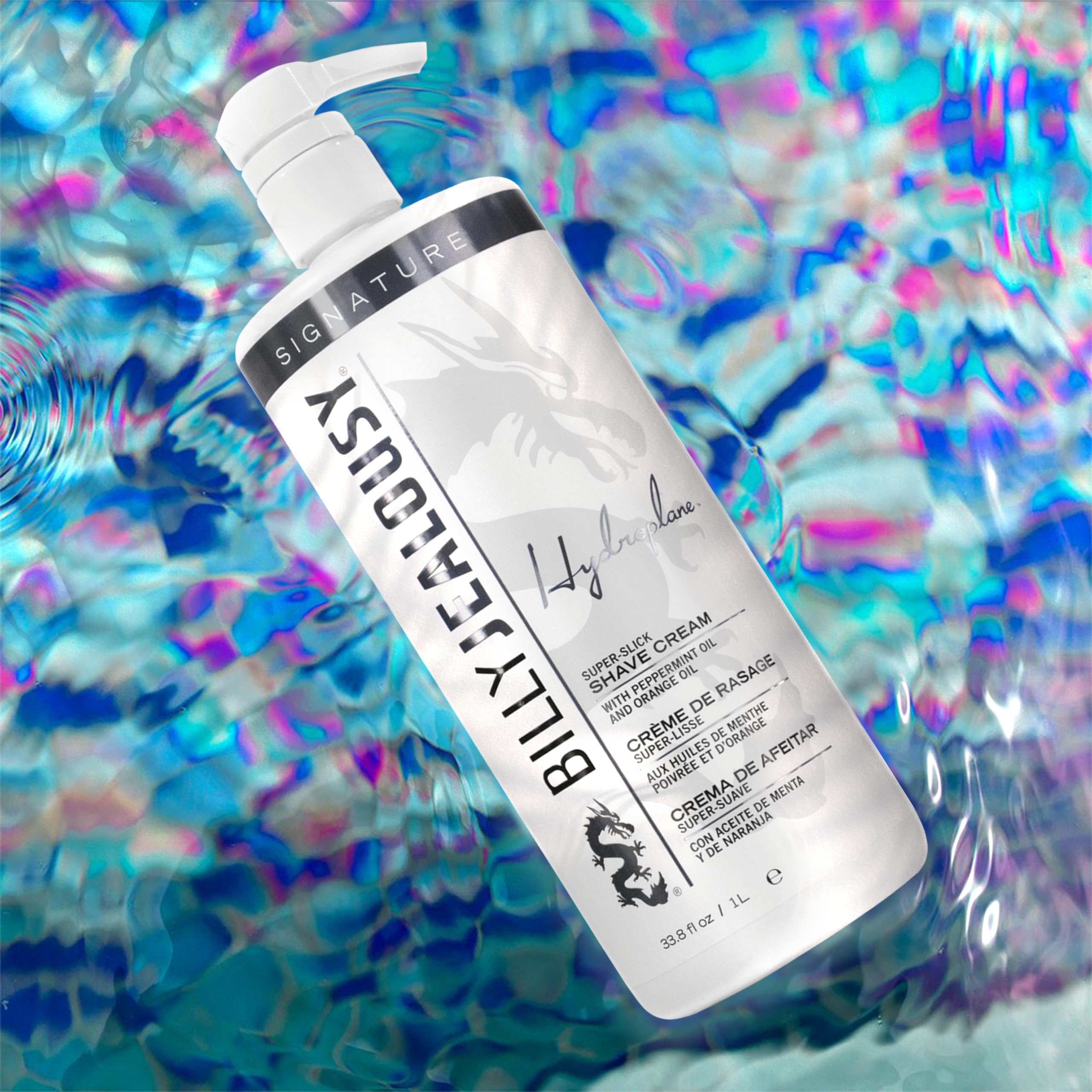 Billy Jealousy Hydroplane Super-Slick Shave Cream, 33.8 Fl. Oz.
