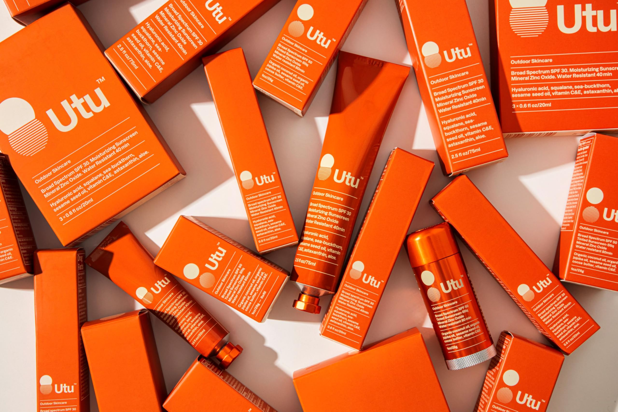 UTU - SPF30 Daily Moisturizer Mineral Sunscreen | Hyaluronic Acid, Squalane, Vitamin C+E | Clean, Reef Safe, Cruelty Free, Broad