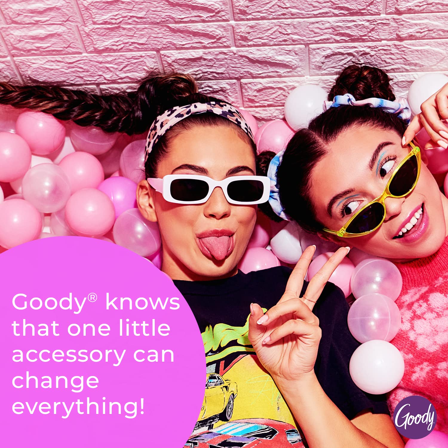 Goody Ouchless Womens Polyband Elastic Hair Tie - 150 Count, Black - Fine Hair - Hair Accessories To Style With Ease And Keep Yo