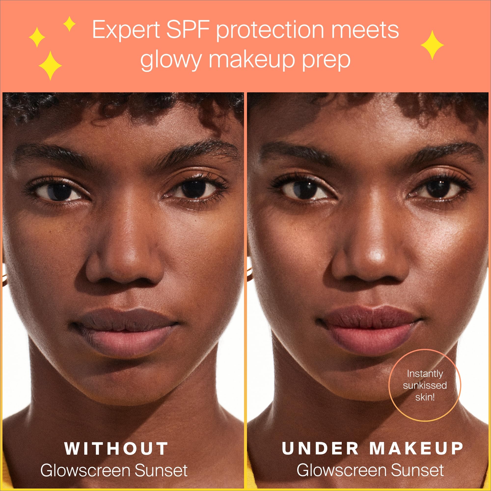 Supergoop! Glowscreen Spf 40, Sunset (Deep Bronze Glow) - 1.7 Fl Oz - Glowy Primer + Broad Spectrum Sunscreen - Helps Filter Blu