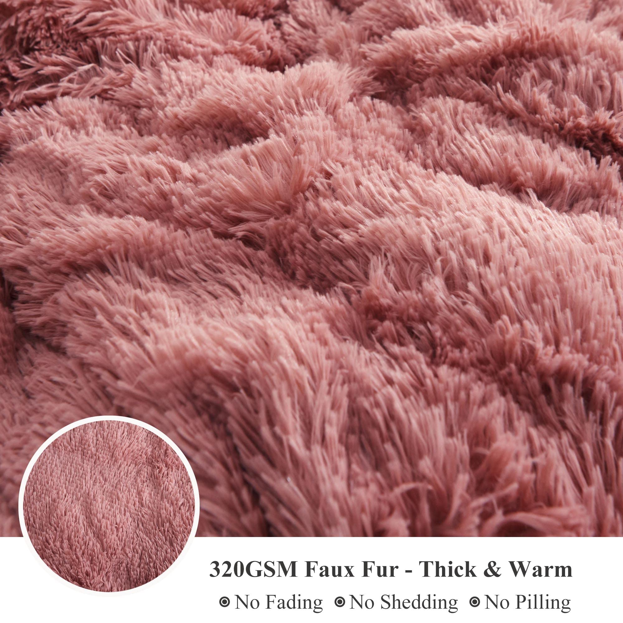 Xege Plush Shaggy Duvet cover, Luxury Ultra Soft crystal Velvet Fuzzy Bedding 1Pc, Fluffy Furry comforter cover for Bedroom Home