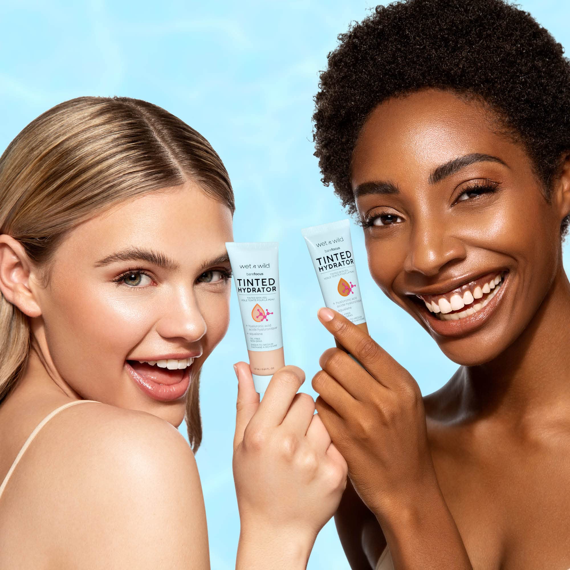 Wet N Wild Bare Focus Tinted Hydrator Matte Finish, Light, Oil-Free, Moisturizing Makeup | Hyaluronic Acid | Sheer To Medium Cov