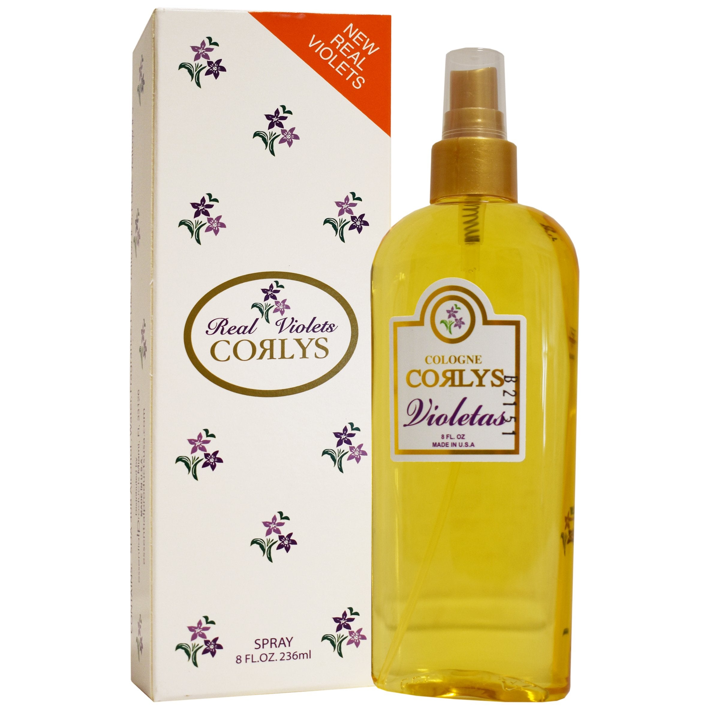 Corlys Baby Cologne Violets Spray 2oz Pack of 3
