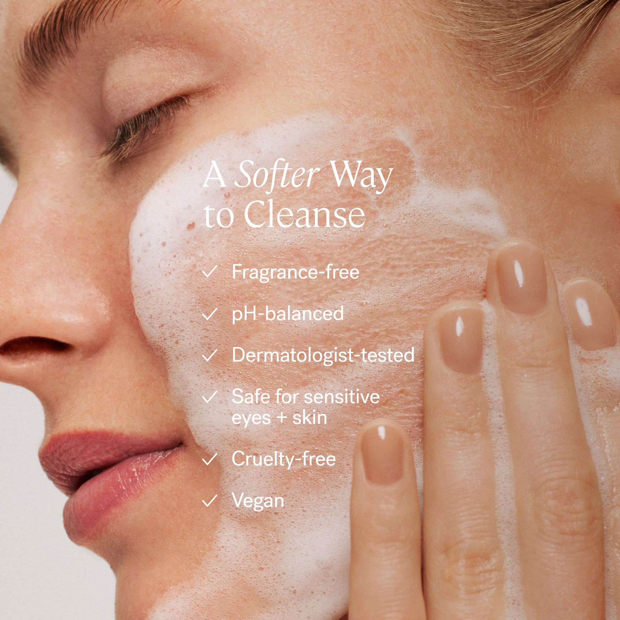 ILIA - The Cleanse Soft Foaming Cleanser + Makeup Remover | Non-Toxic, Vegan, Cruelty-Free, Clean Makeup (6.76 fl oz | 200 ml)