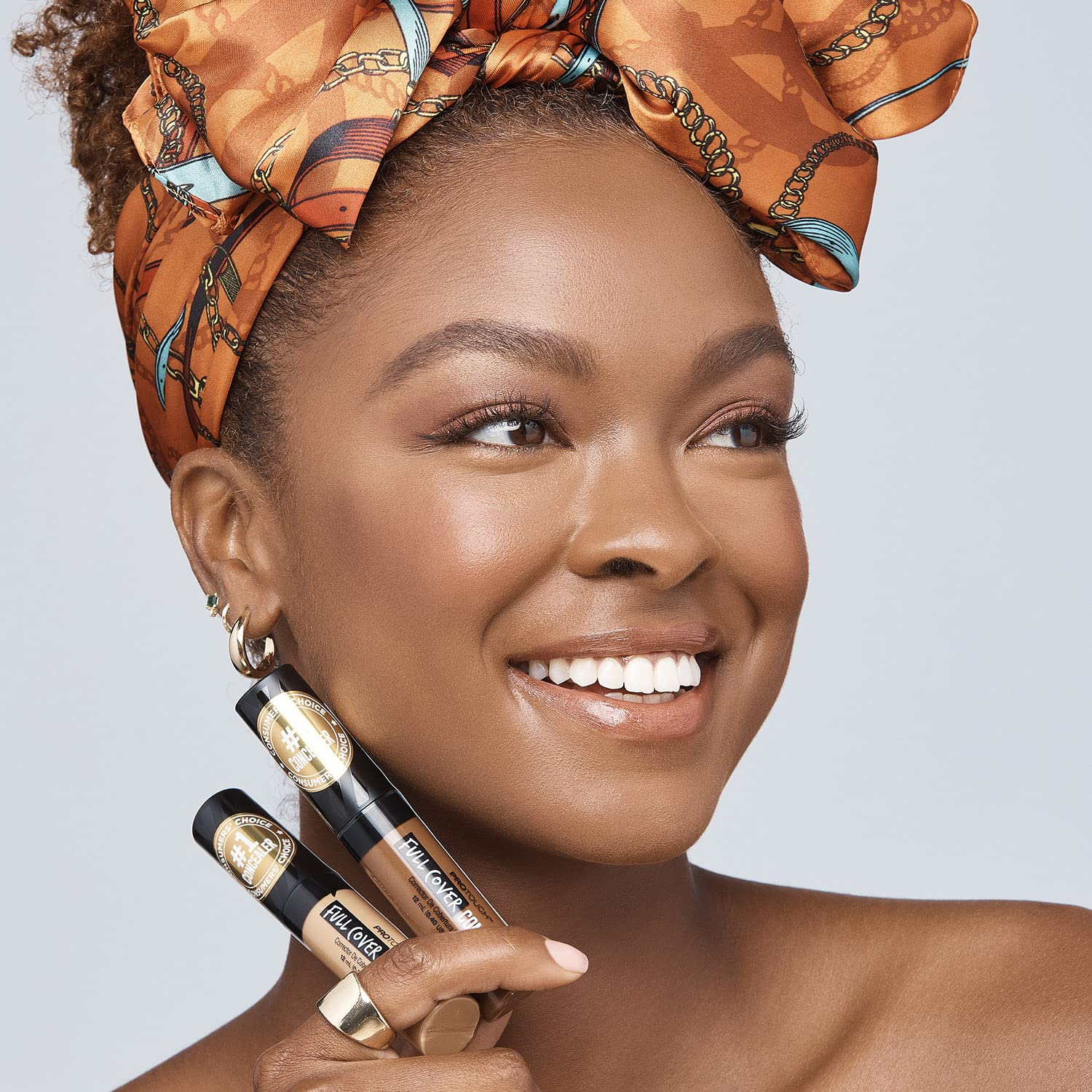 Kiss New York Professional Protouch Full Cover Concealer 12Ml (0.40 Us Fl. Oz.) - (Warm Honey)