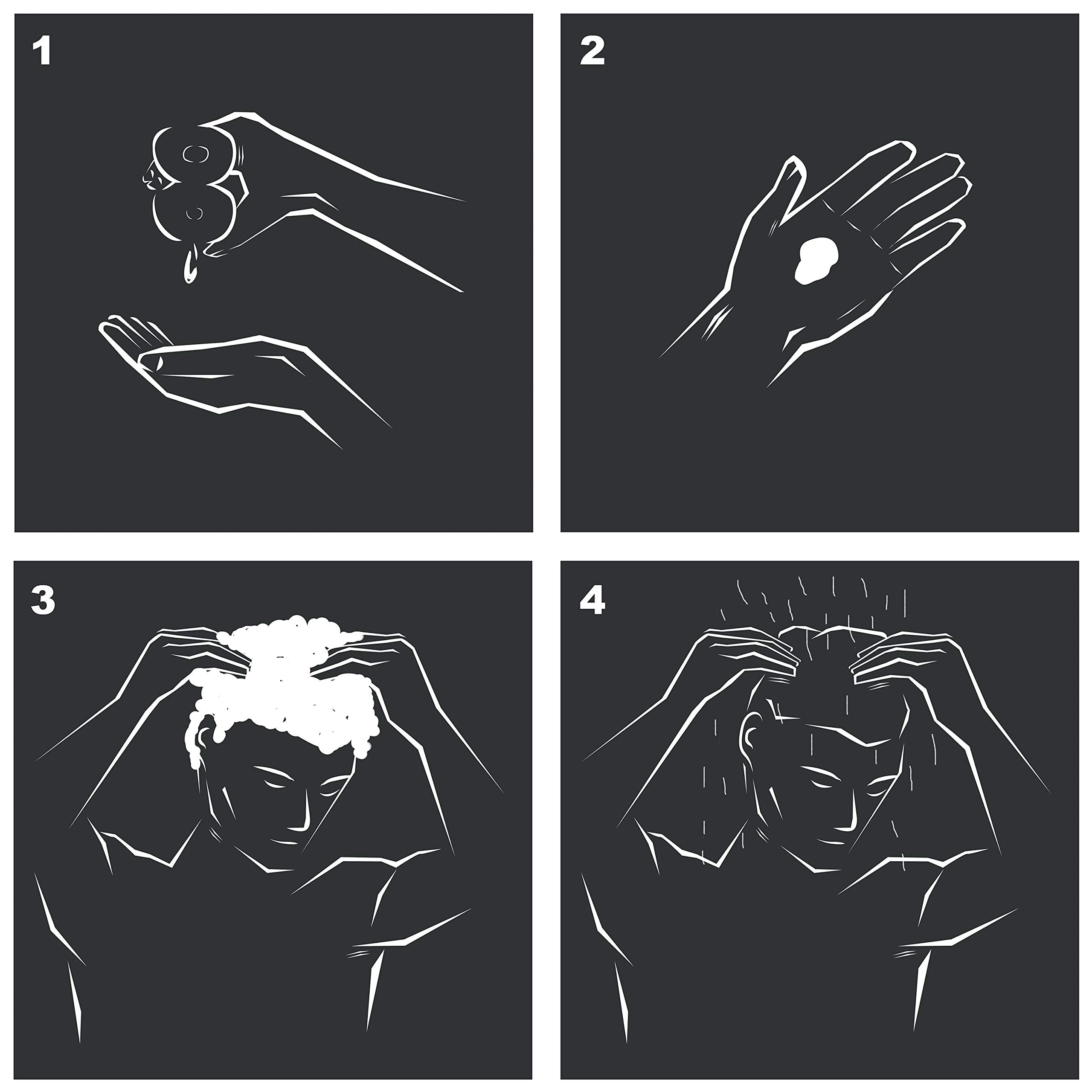 Dove Men+Care Shampoo For Healthy-Looking Hair Charcoal + Clay Naturally Derived Plant Based Cleansers 20.4 oz