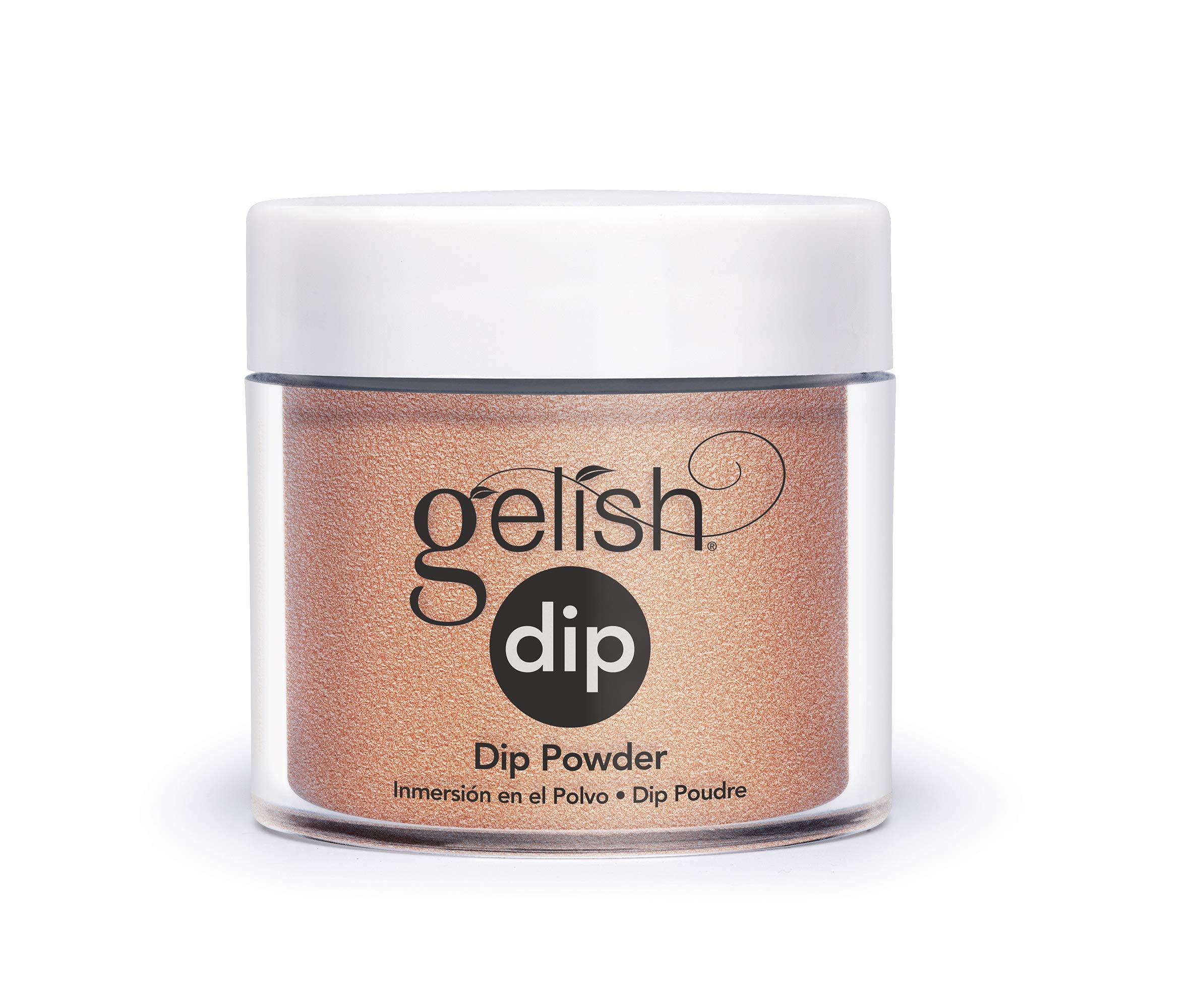 Gelish Powder Dip Collection (Copper Dream) Copper Nail Dip Powder, Copper Powder Nail Dip, Dip Powder Colors, 8 ounce