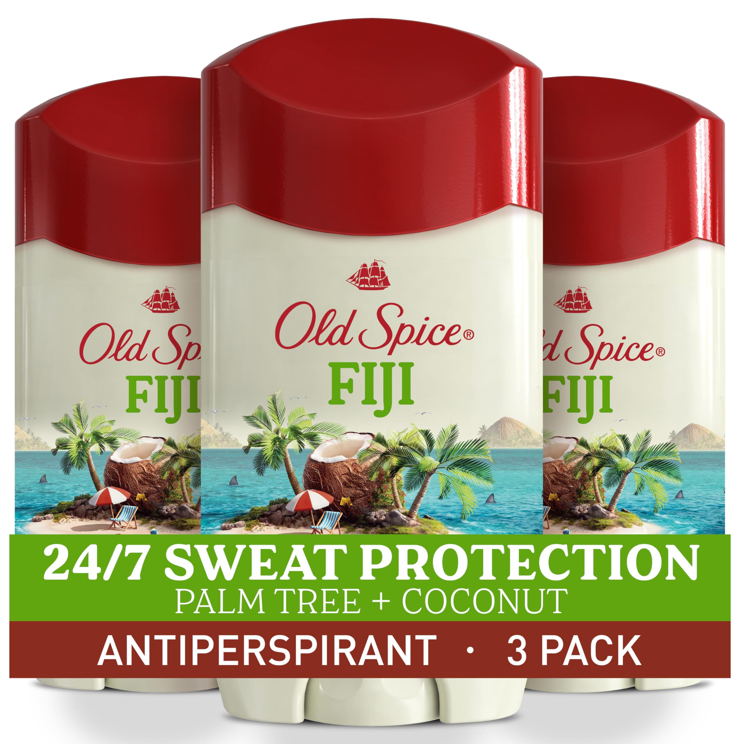Old Spice Dry Feel Antiperspirant Deodorant for Men, 24/7 Freshness, 24/7 Sweat & Odor Protection, Gentle on Skin with Skin Cond