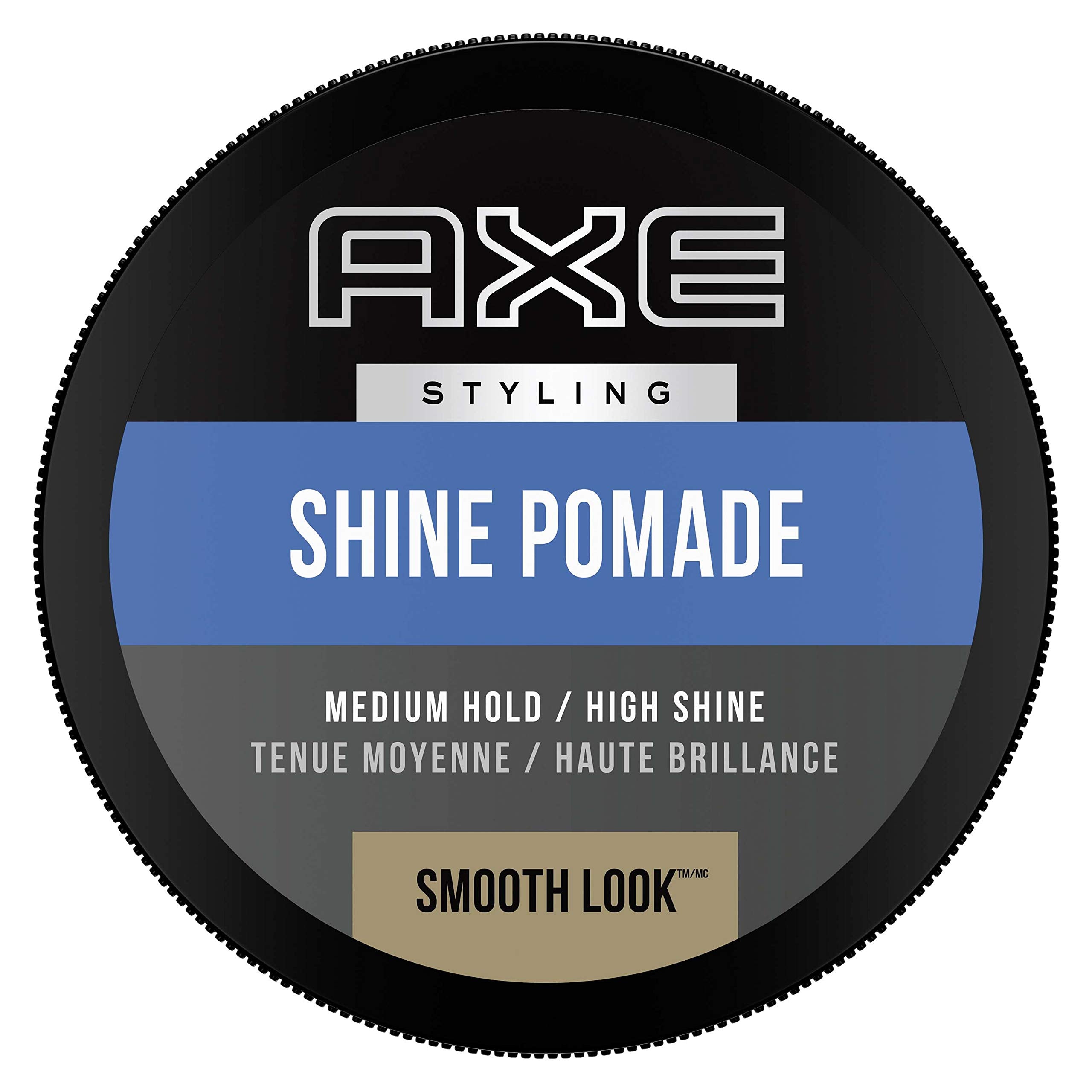 Axe Smooth Look Pomade  Sophisticated Shine, Easy Styling Hair Product 2.64oz