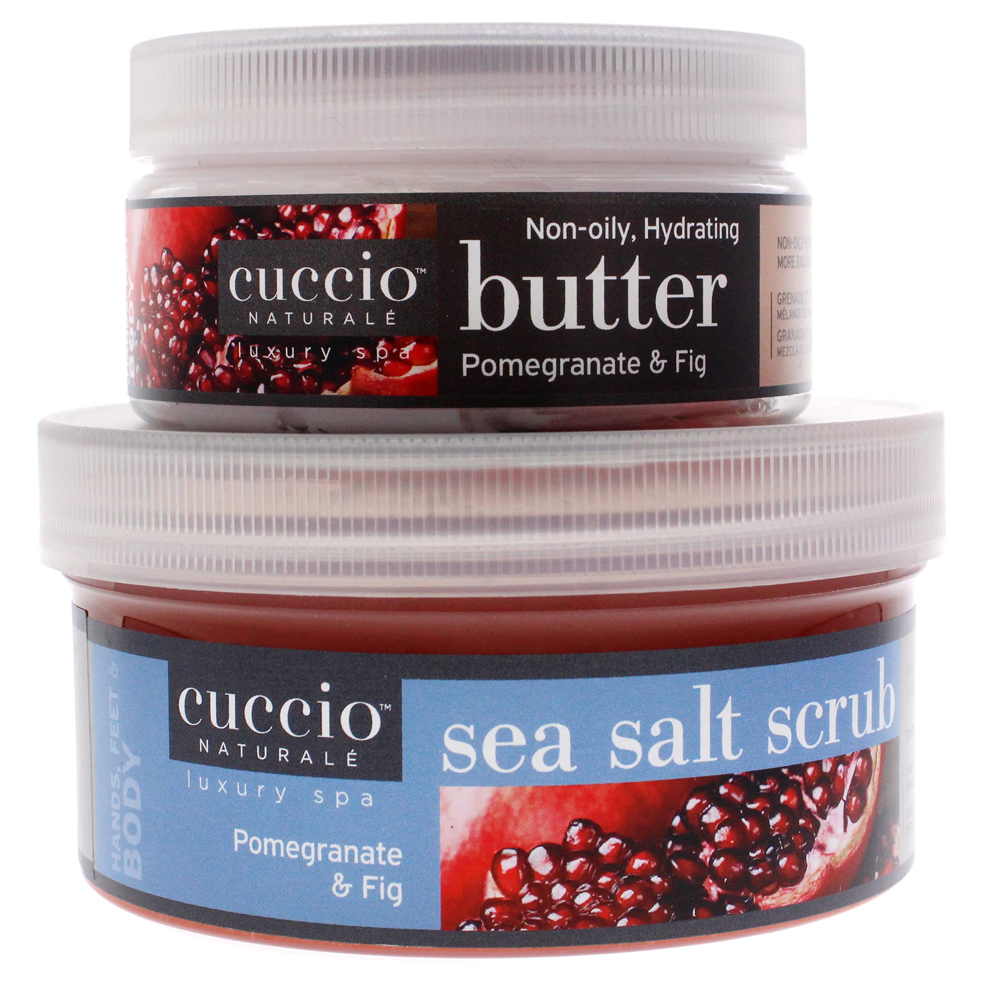 Cuccio Naturale Spa Essential Kit - Infused With Essential Oils That Dissolve Quickly - Leaves Skin Feeling Soft And Polished Al