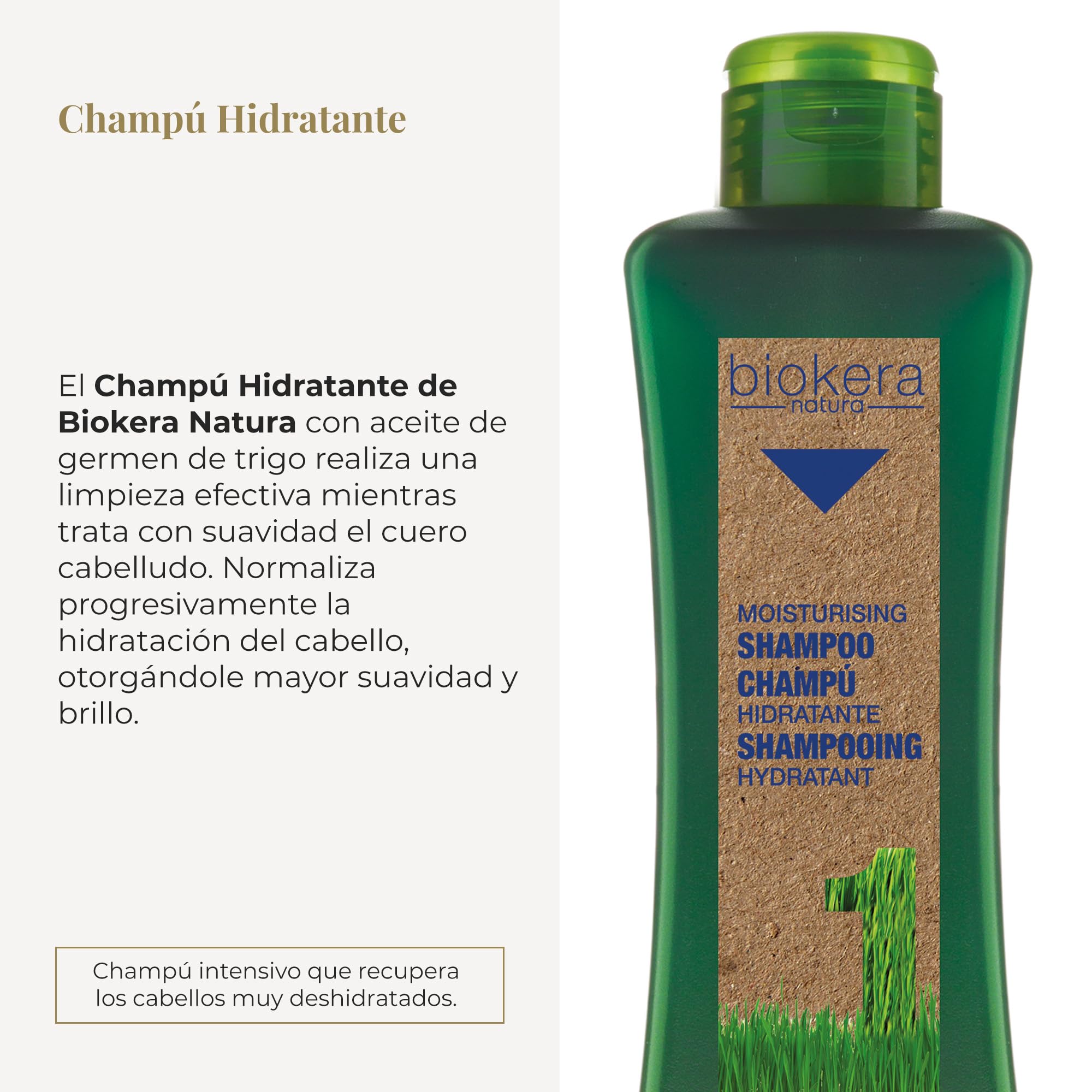 Salerm Biokera Natura Moisturising Shampoo - 36 oz