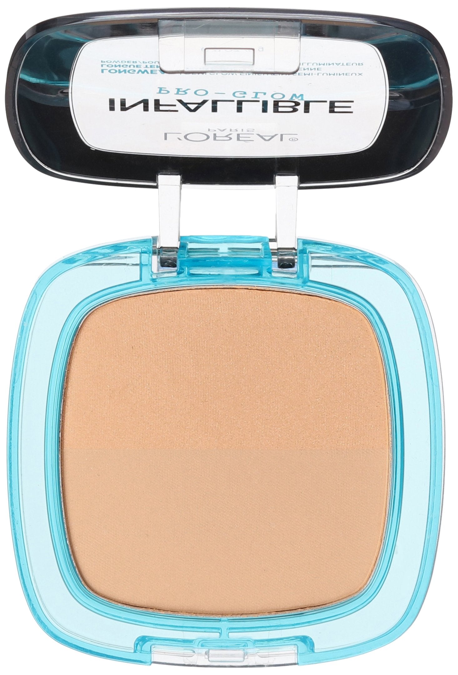 L'Or  al Paris Infallible Pro Glow Pressed Powder, Sun Beige, 0.31 oz.