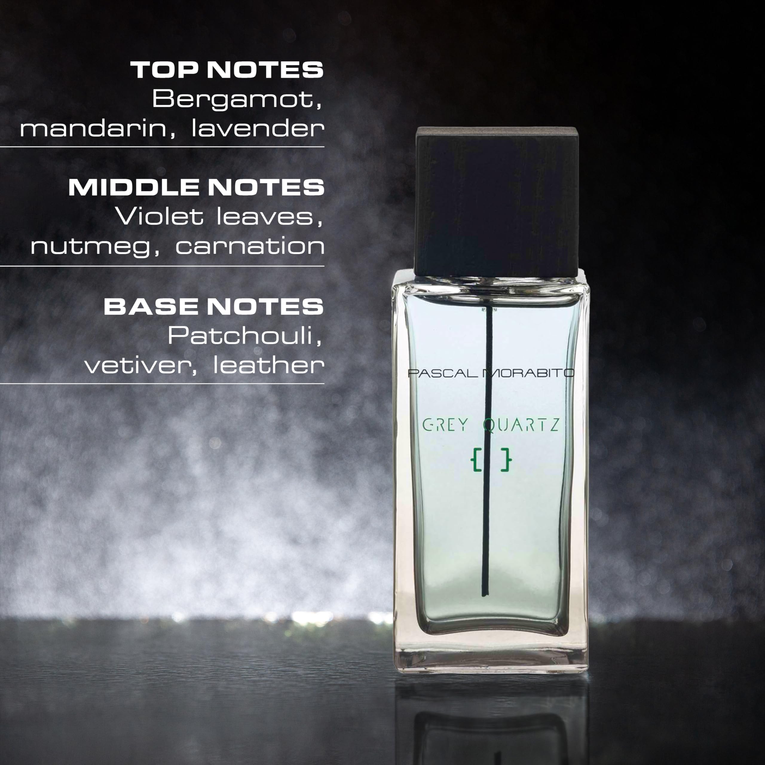 Pascal Morabito - Grey Quartz- 34 Oz Eau De Toilette - Fragrance Mist For Men - Modern Aromatic Scent - Cologne Spray With Spice