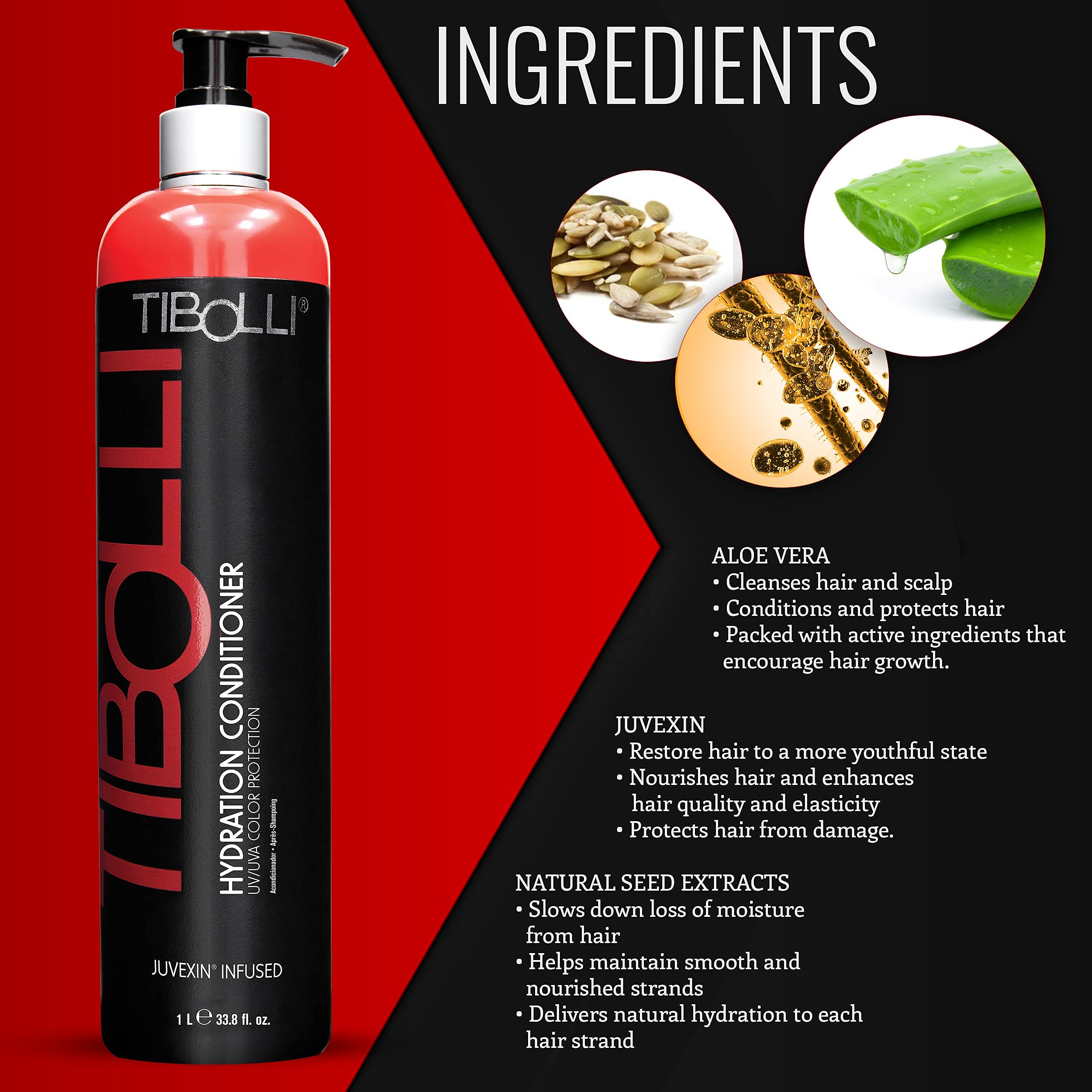 TIBOLLI Hydrating Hair conditioner (338 Fl Oz1000ml) Argan Oil, Moisturize Repairing conditioner Dye Smoothing Treatment For Dam