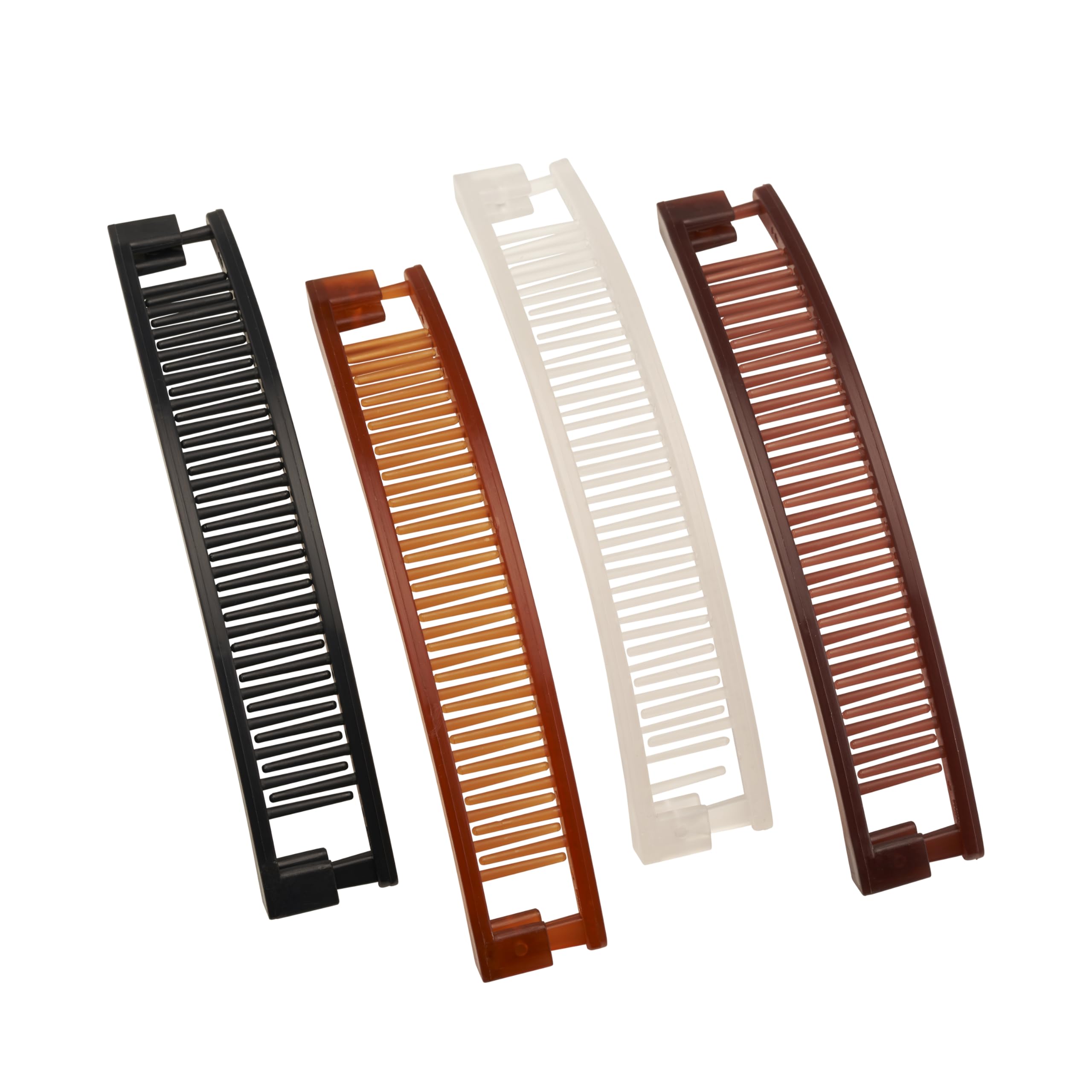 Goody Women's Classics Clincher Comb, 5 Inch, 4 Count