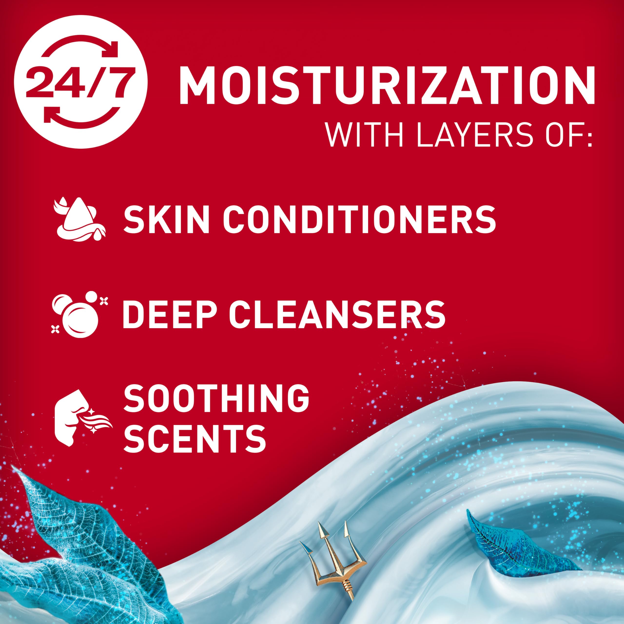 Old Spice Super Hydration GentleMans Body Wash, 24/7 Renewing Moisture, Gentle on Skin, Deep Sea Scent, 20 fl oz