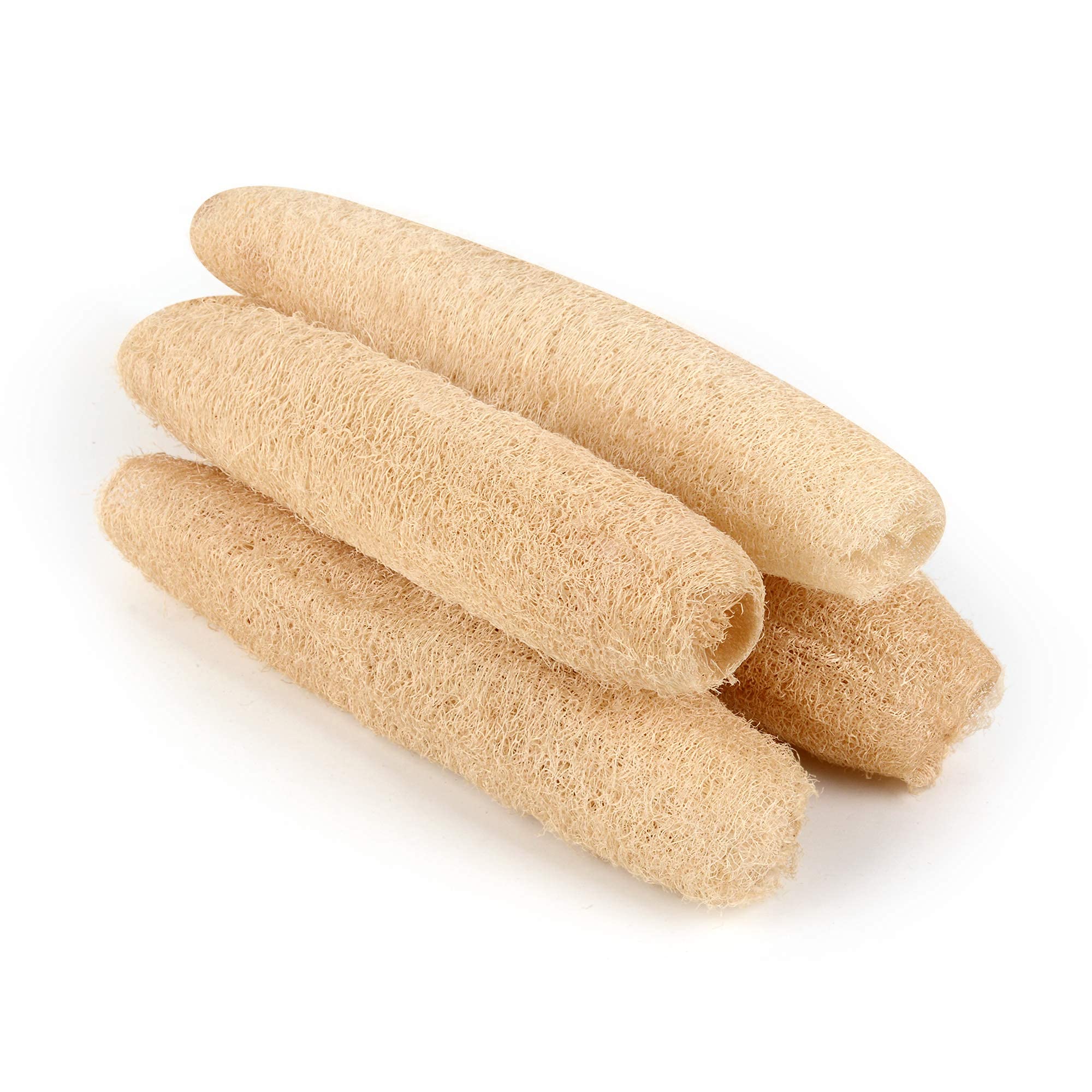 Yemtal Natural Loofah Sponges Organic Luffa Bath Shower Sponge Exfoliating Body Back Scrubber For Men Women Adults Spa Beauty Ba