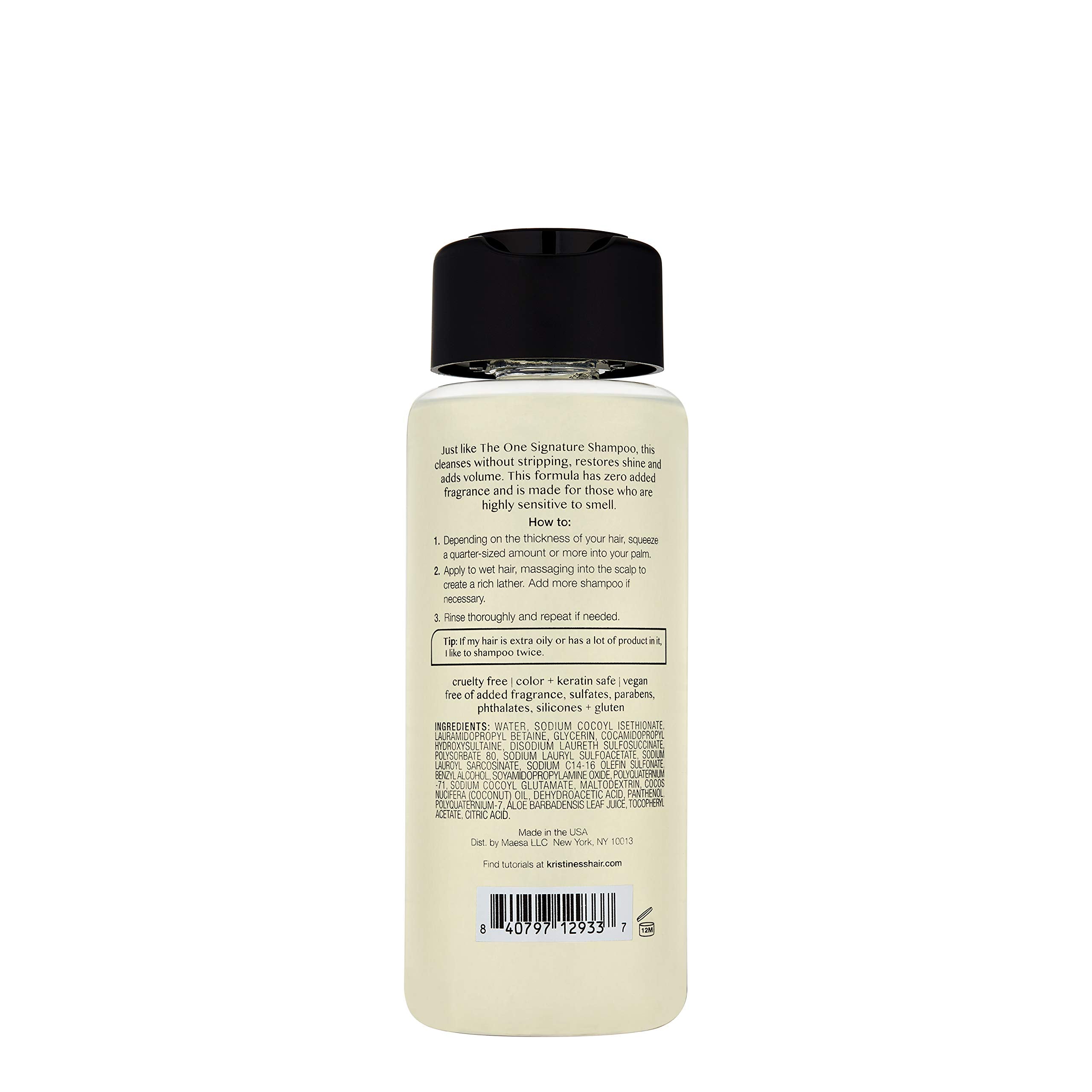 Kristin Ess Fragrance Free Daily Cleansing Shampoo, 10 Fl. Oz. (I0115278)