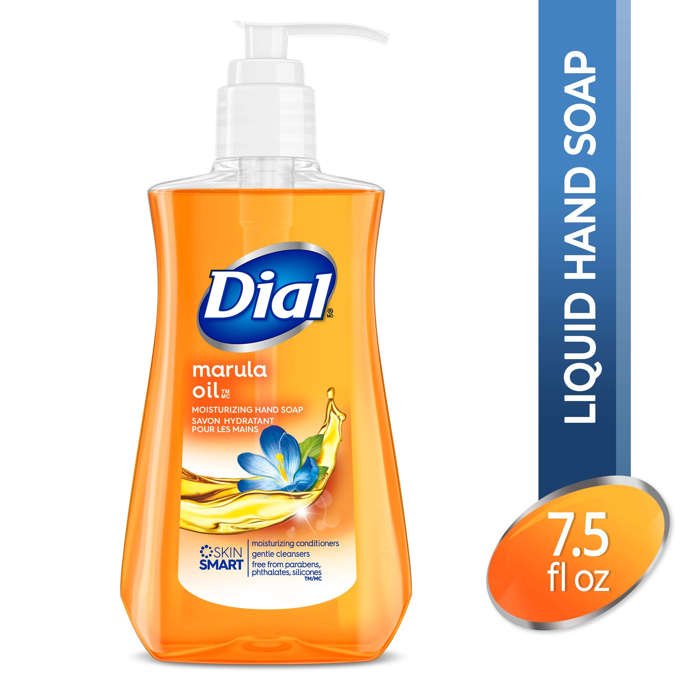 Dial Liquid Hand Soap, Marula Oil, 7.5 Fl Oz